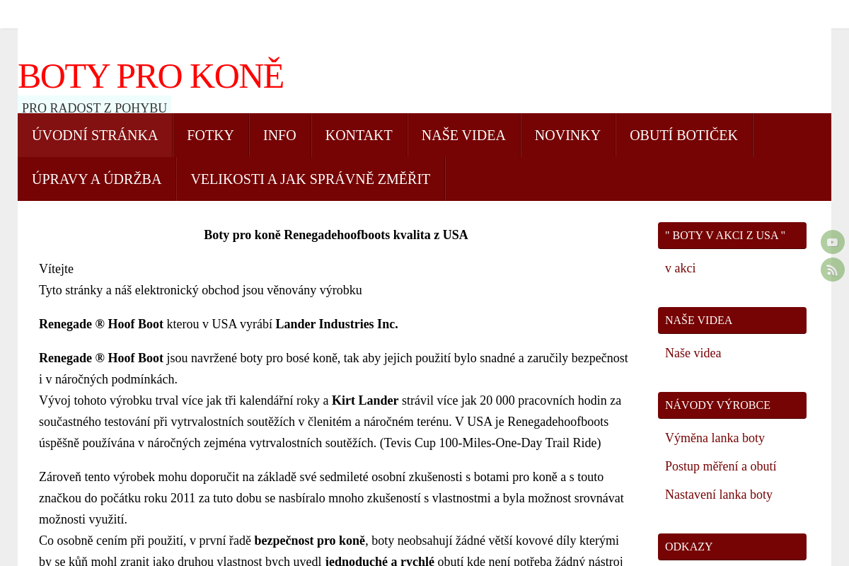 Renegadehoofboots.cz