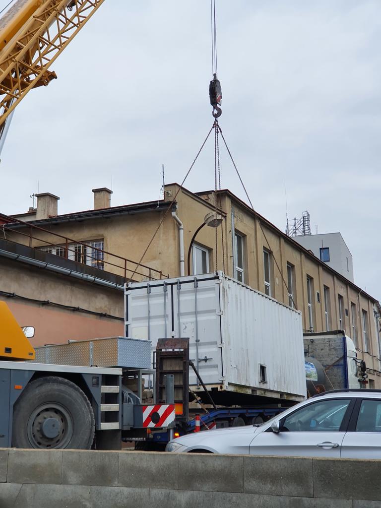 Mobilní kotelna foto 4