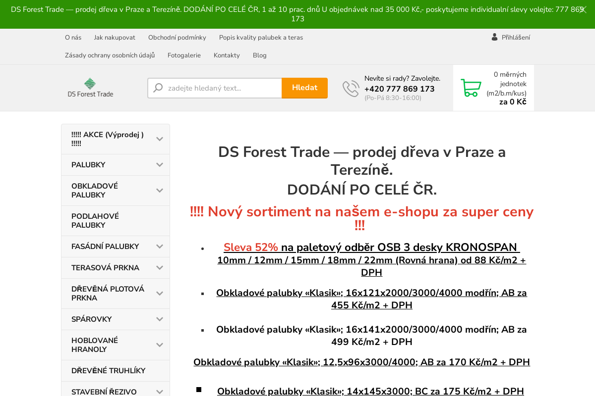 DS Forest Trade s.r.o.