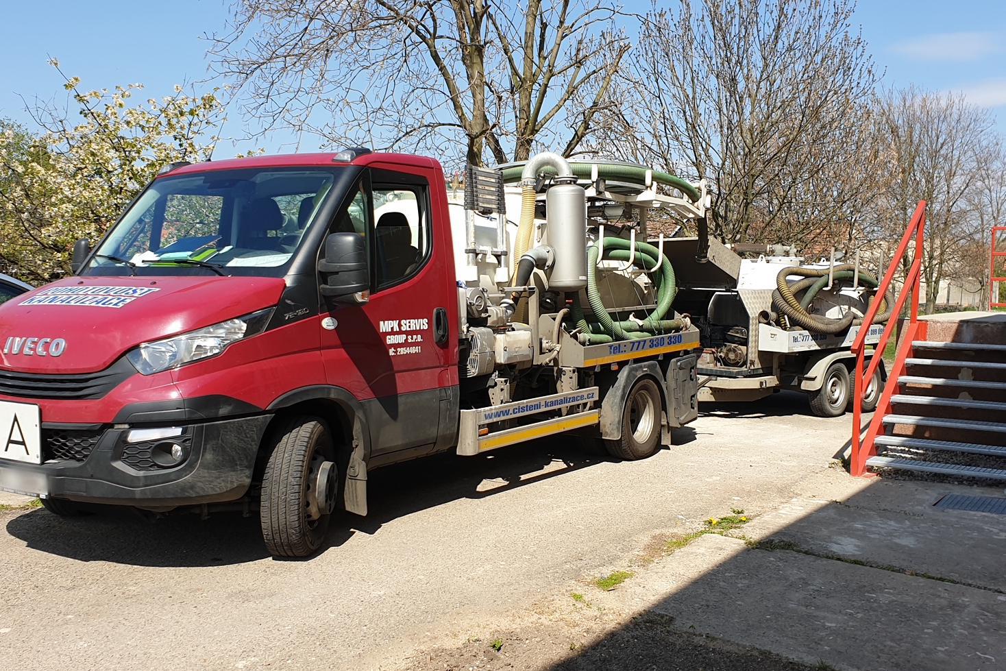 Čištění kanalizace a jímek MPK servis group s.r.o.