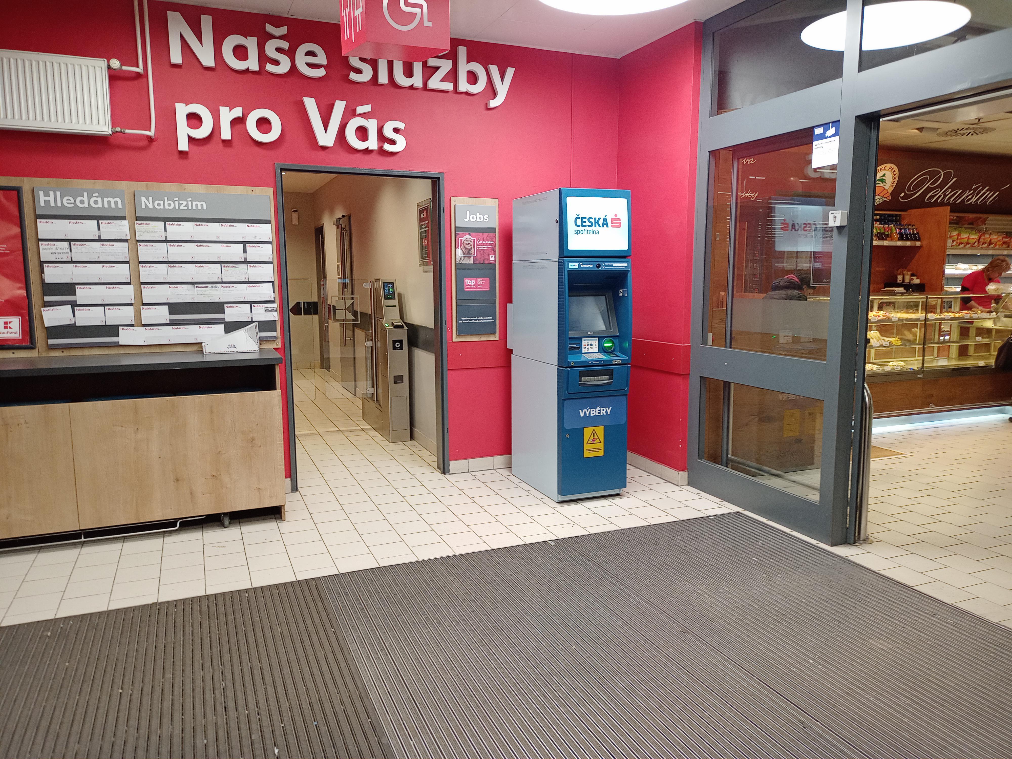 Bankomat České spořitelny foto 2