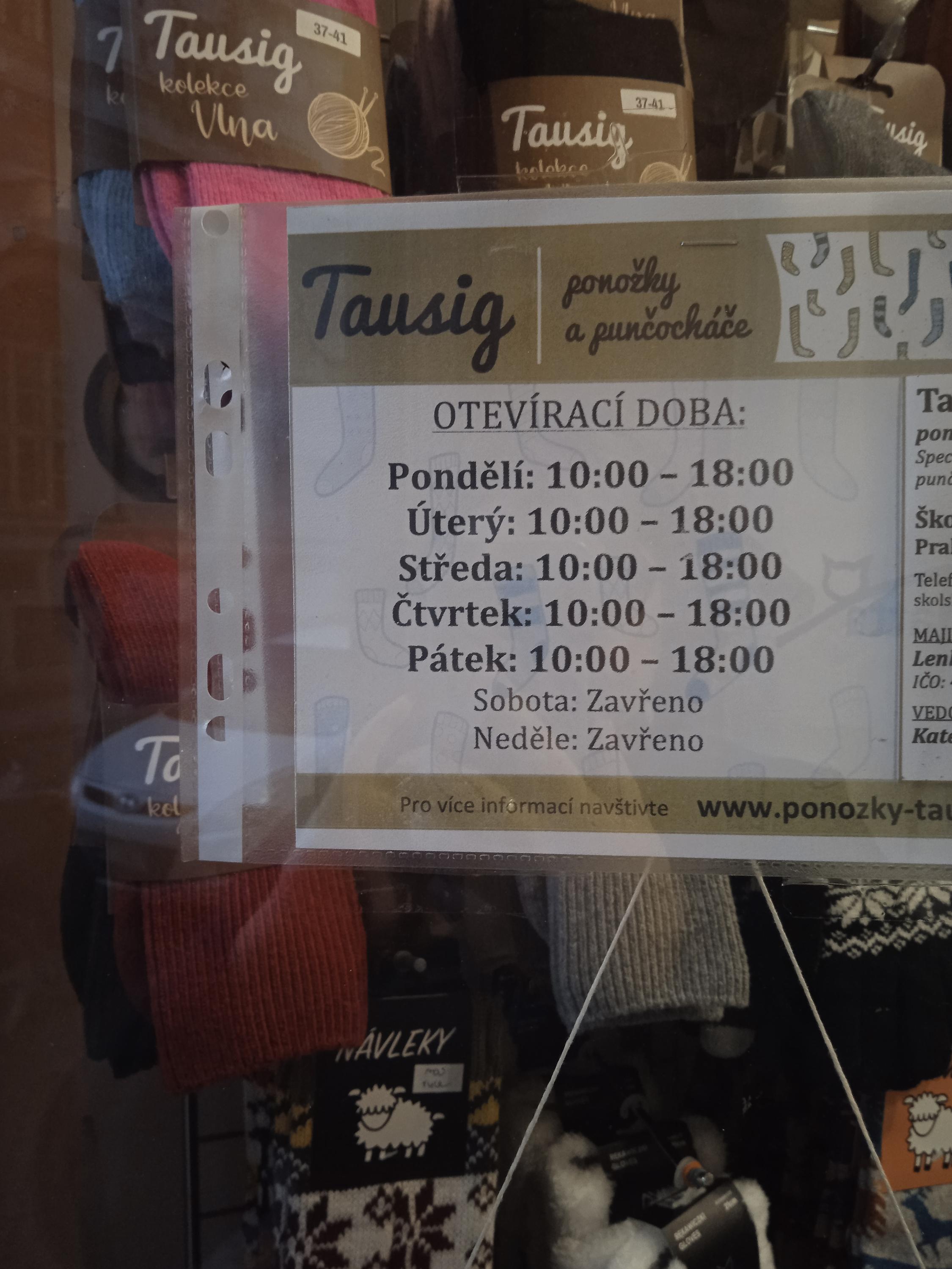 Ponožky Tausig foto 2