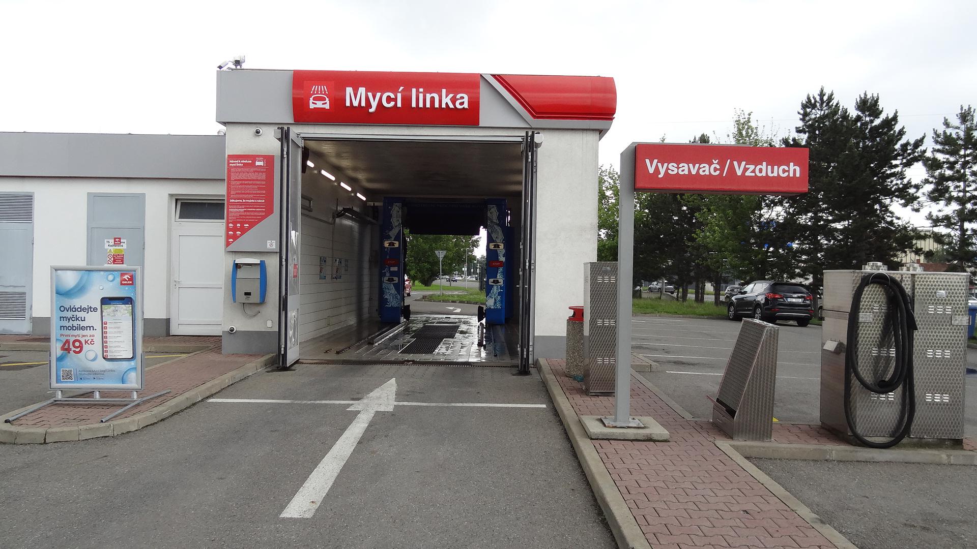 Mycí linka ORLEN foto 2
