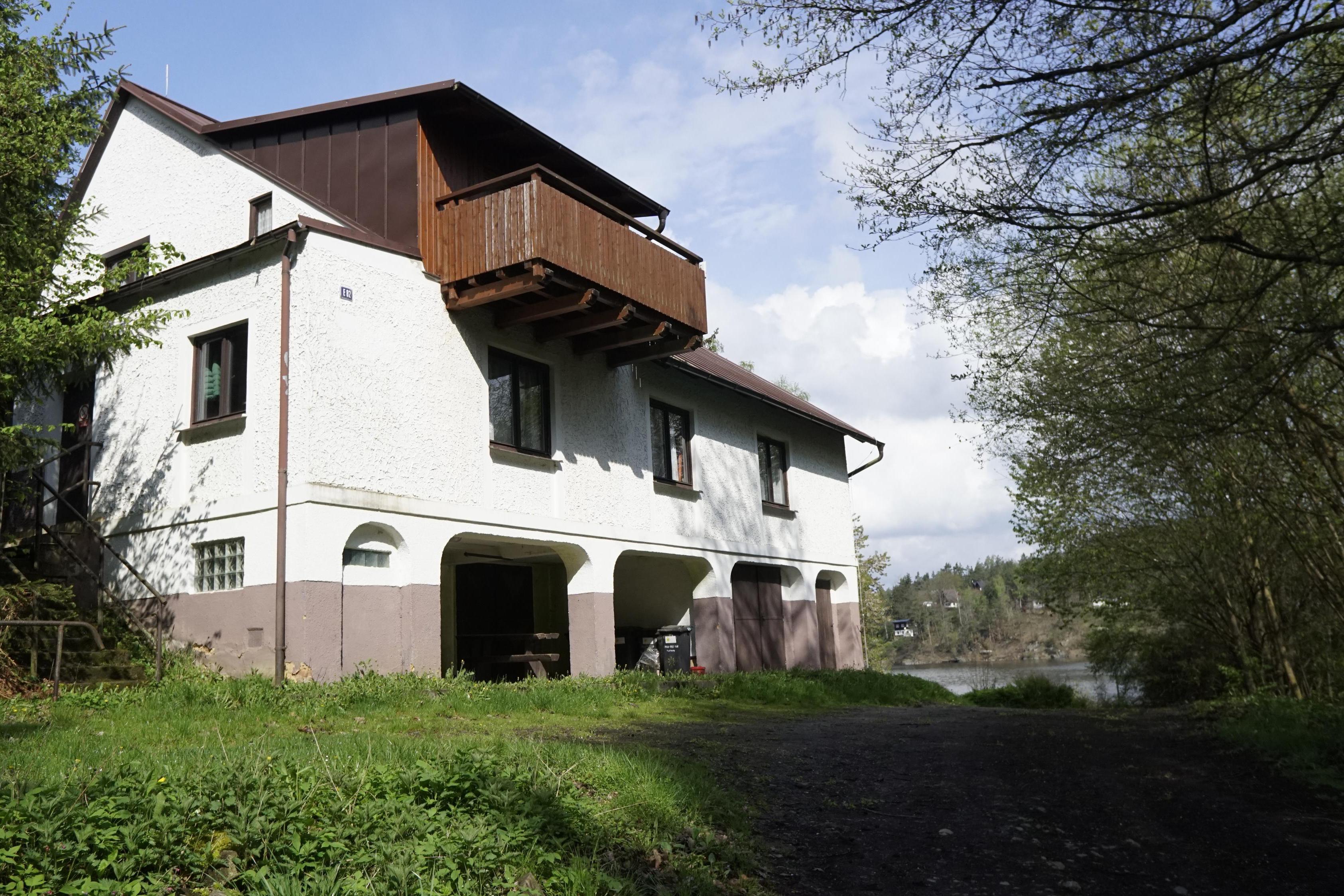 Rybářská chata Hracholusky