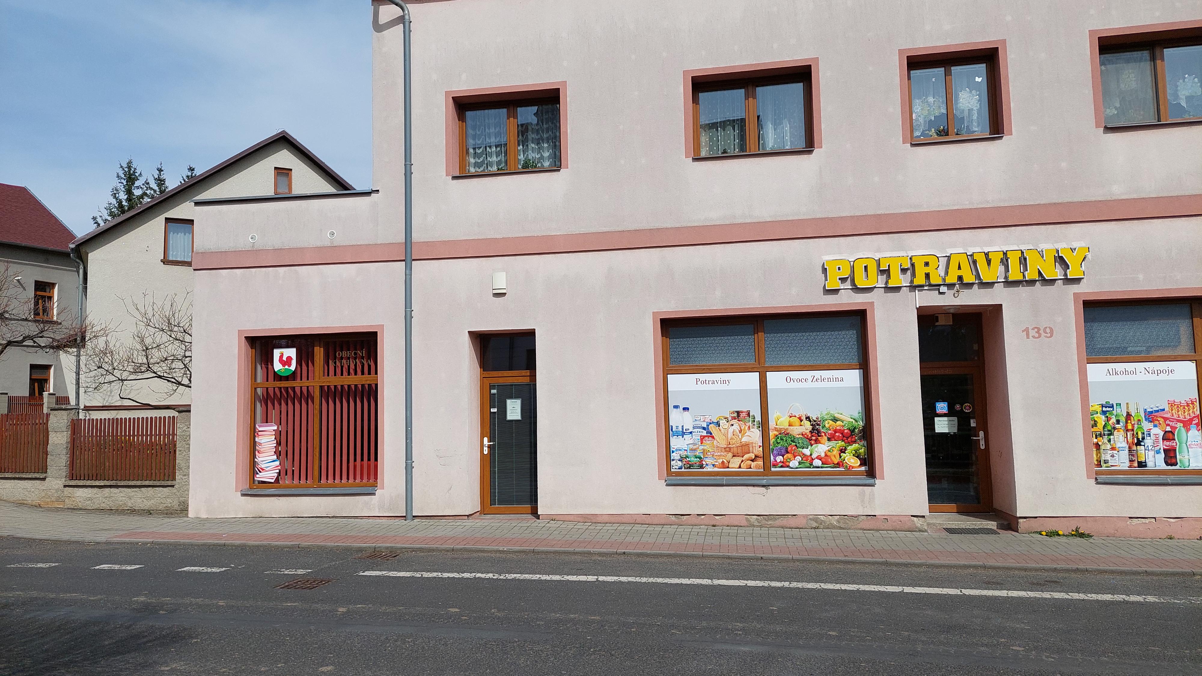 Obecní knihovna Háj u Duchcova