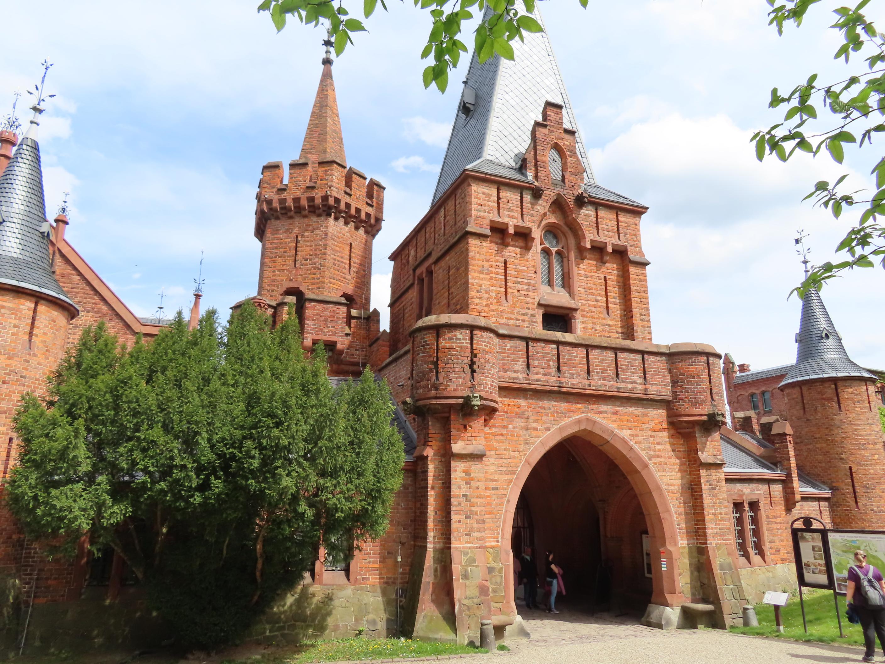 Červený zámek foto 3