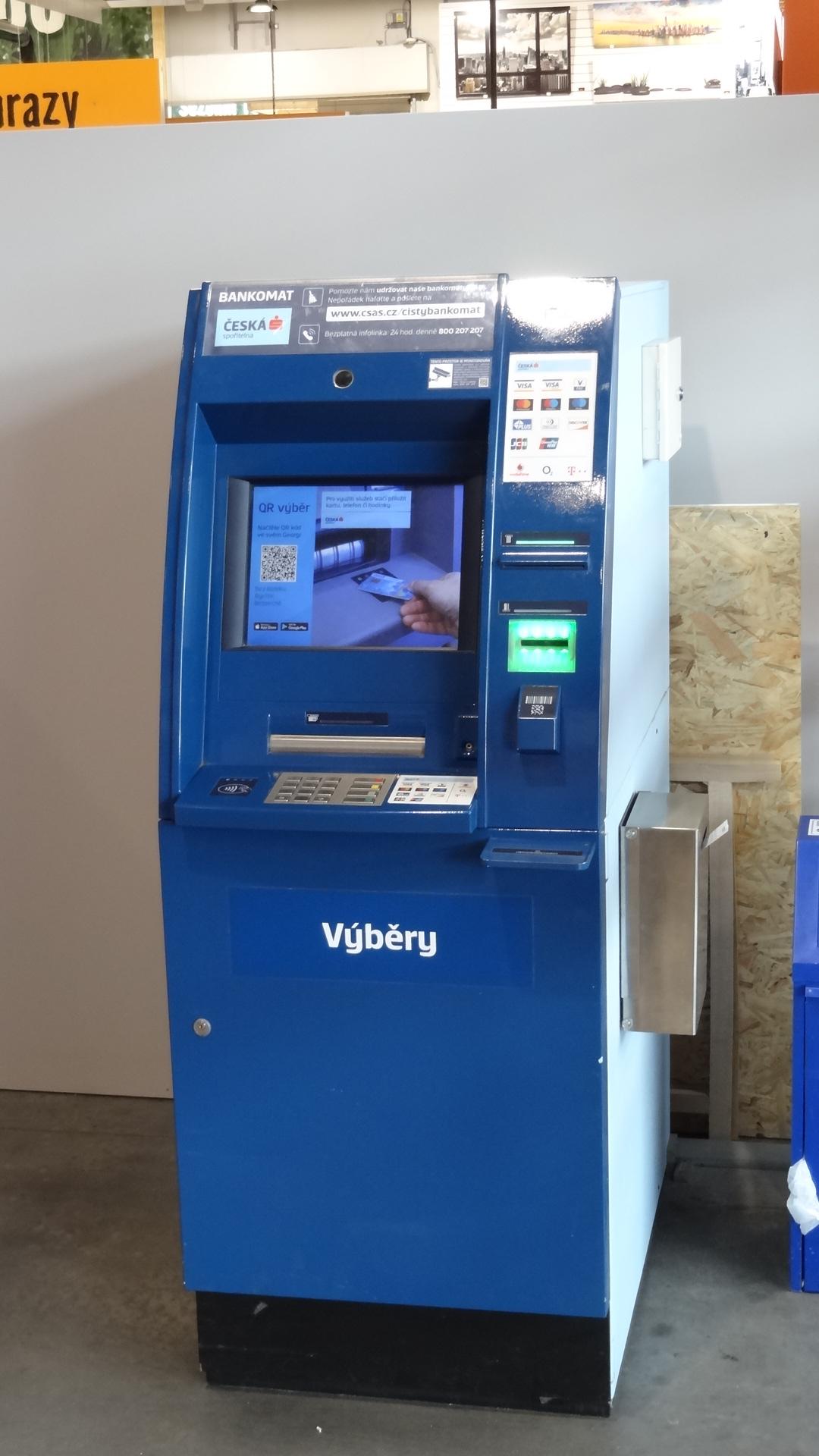 Bankomat České spořitelny foto 2