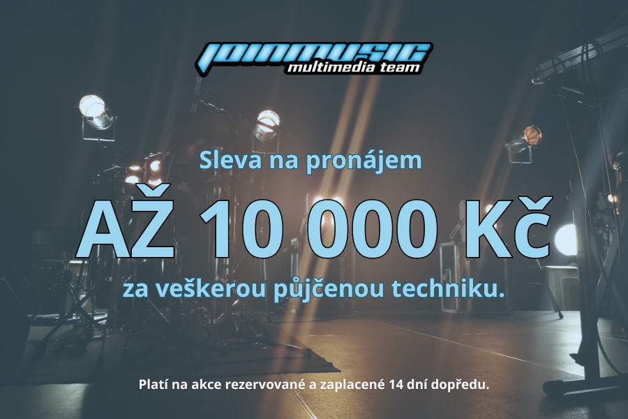 Ušetřete až 10 000 Kč na technickém zajištění
