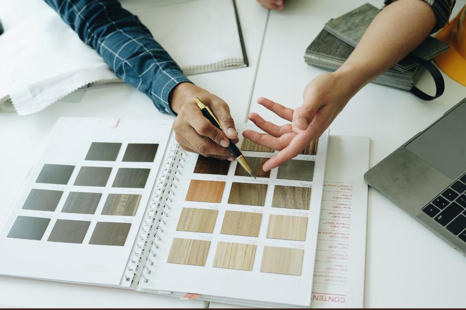 PORADENSTVÍ PŘI VÝBĚRU MATERIÁLŮ