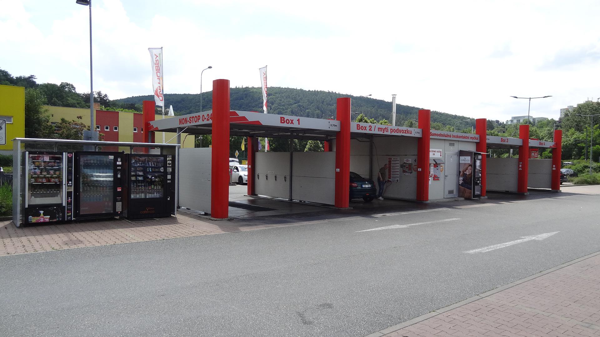 Samoobslužná bezkontaktní myčka foto 2