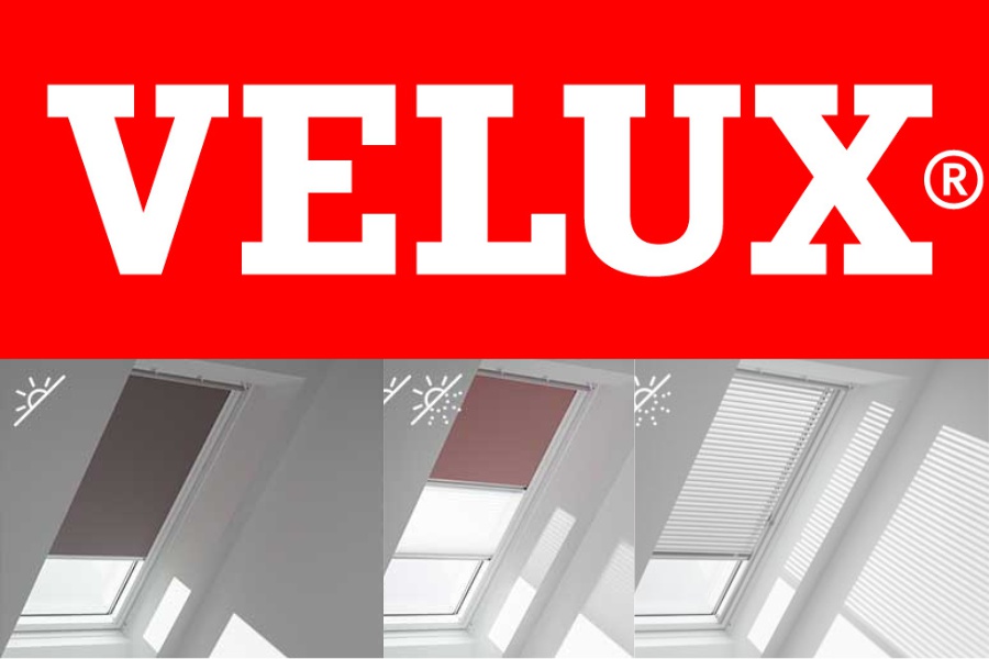 zastínění střešních oken VELUX