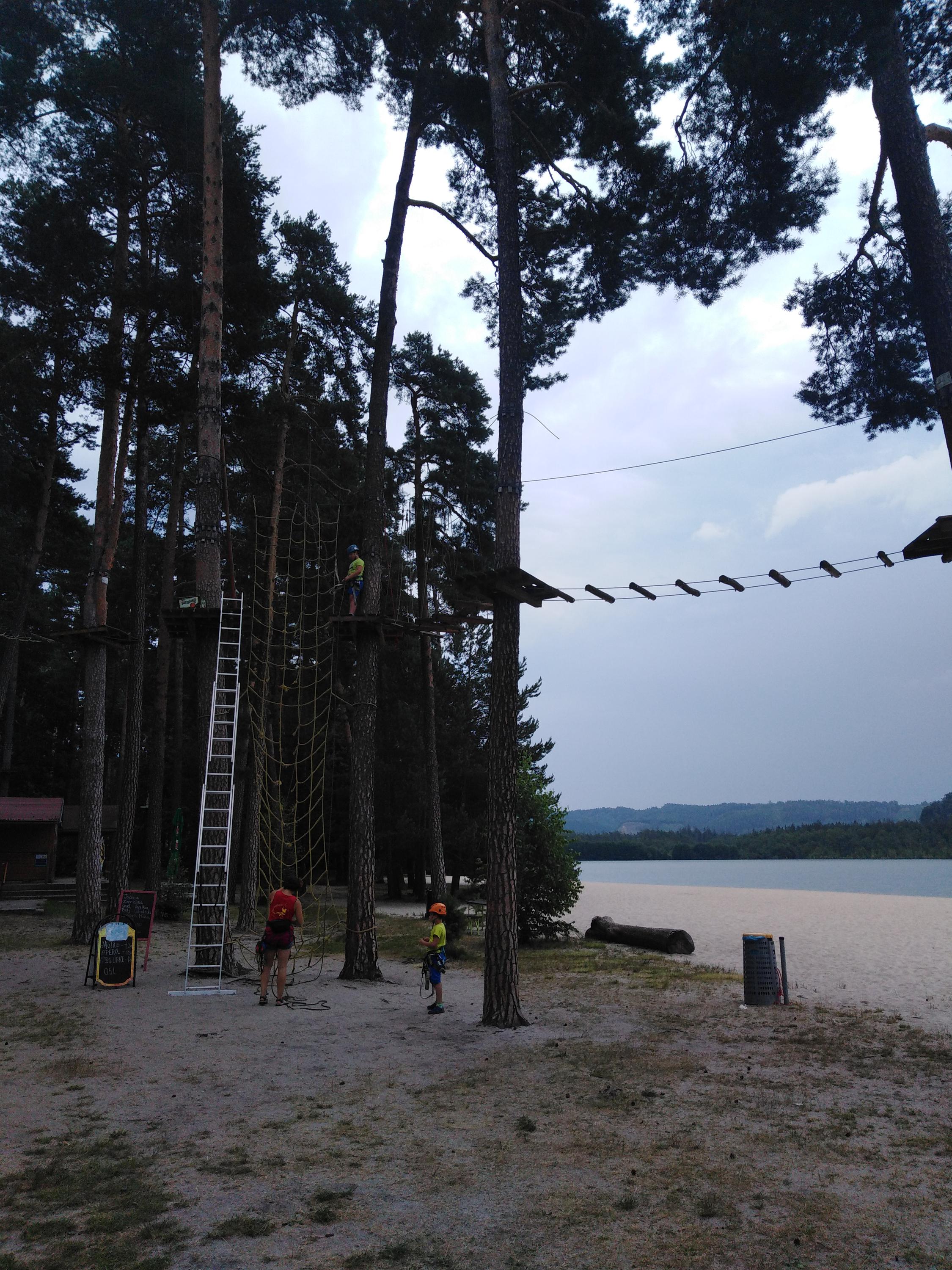 Lanový park Hamr na Jezeře