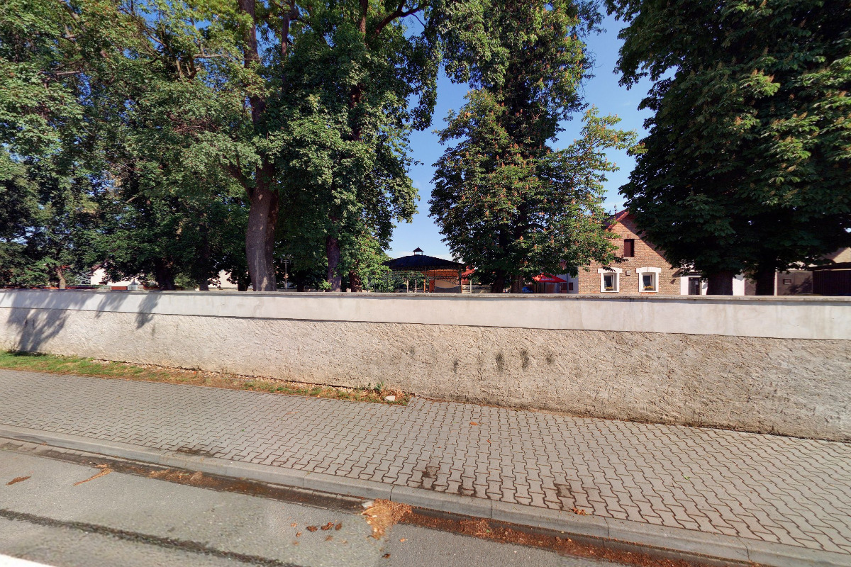 Zmrzlina v zahradě foto 2