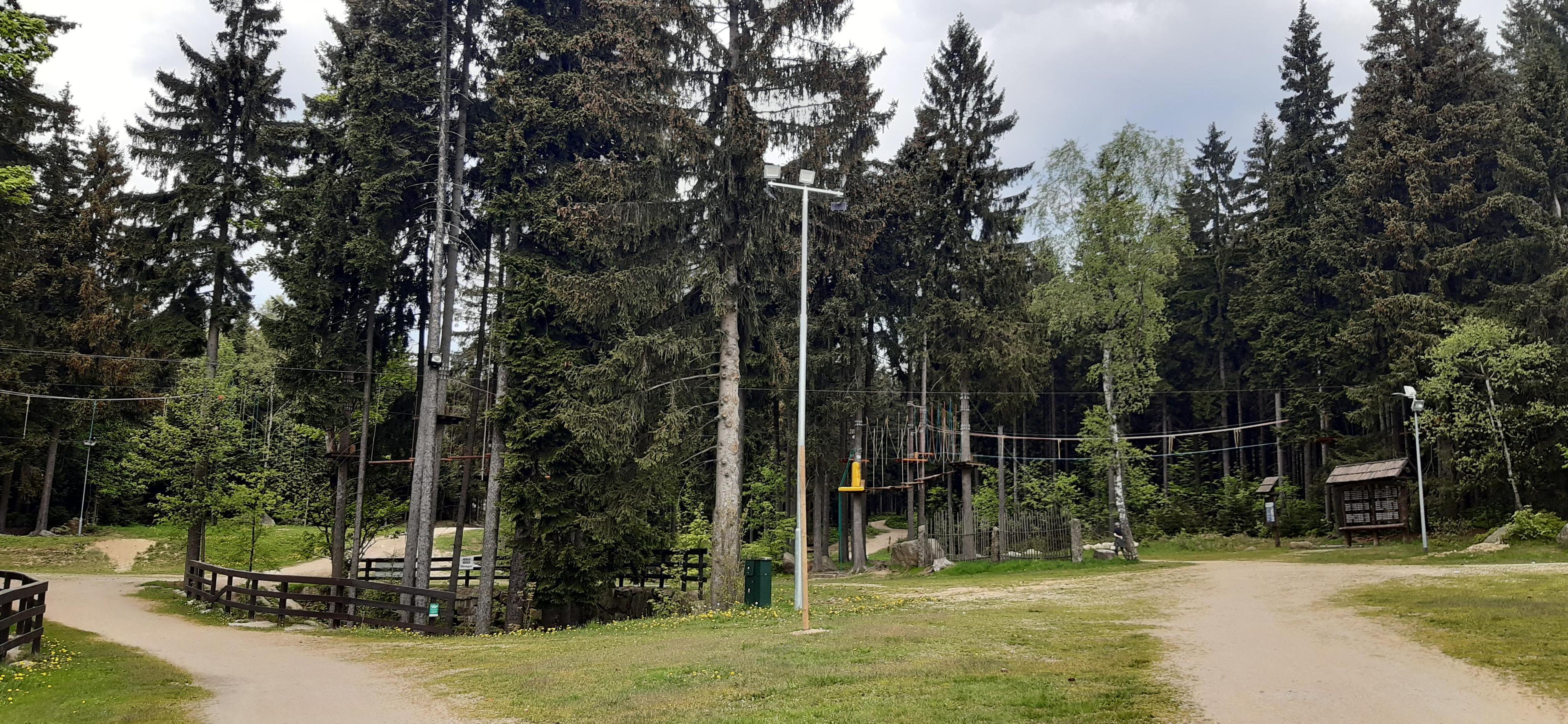 Lanový park Bedřichov foto 6