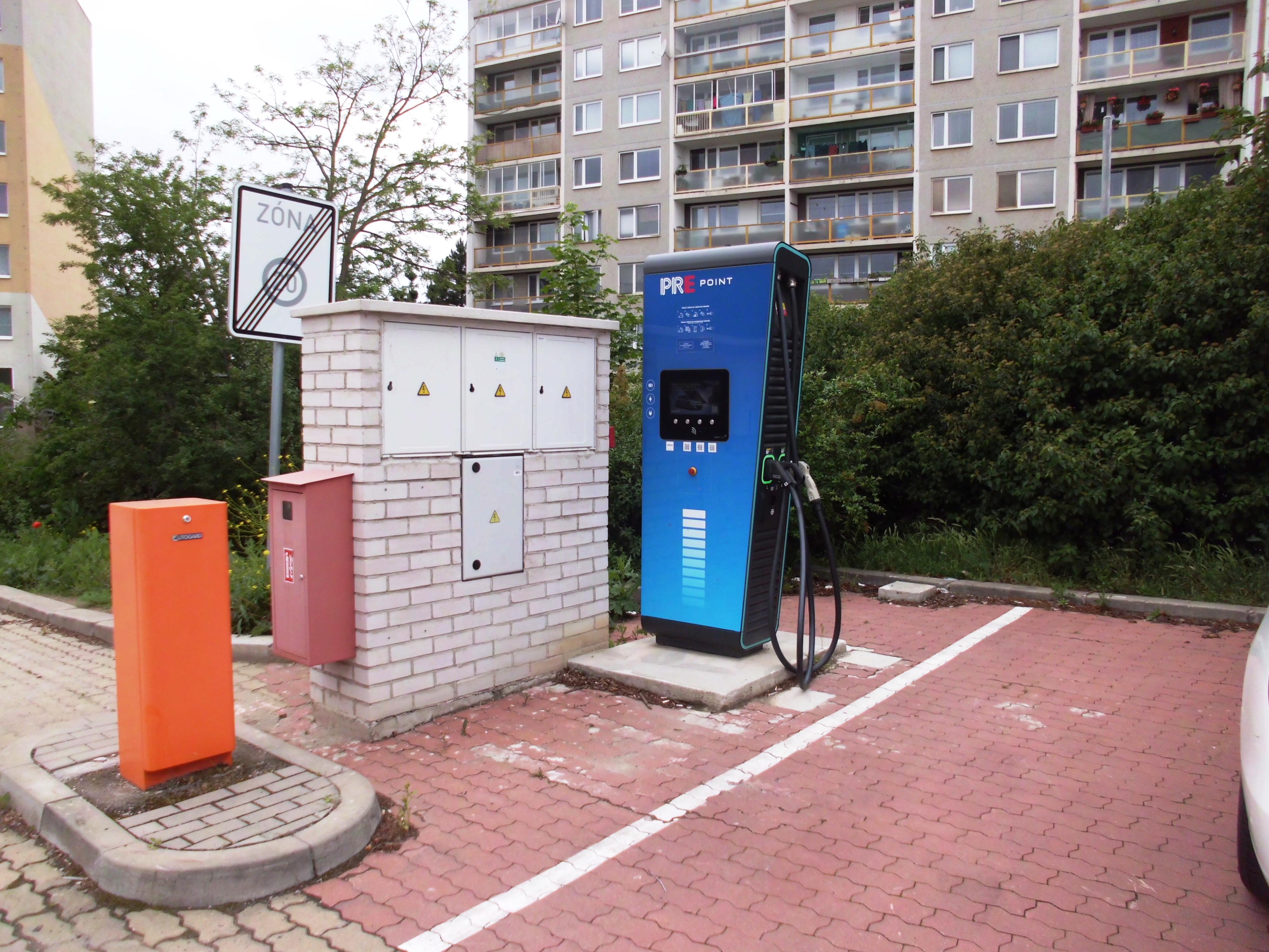 PREpoint - nabíjecí stanice PRE
