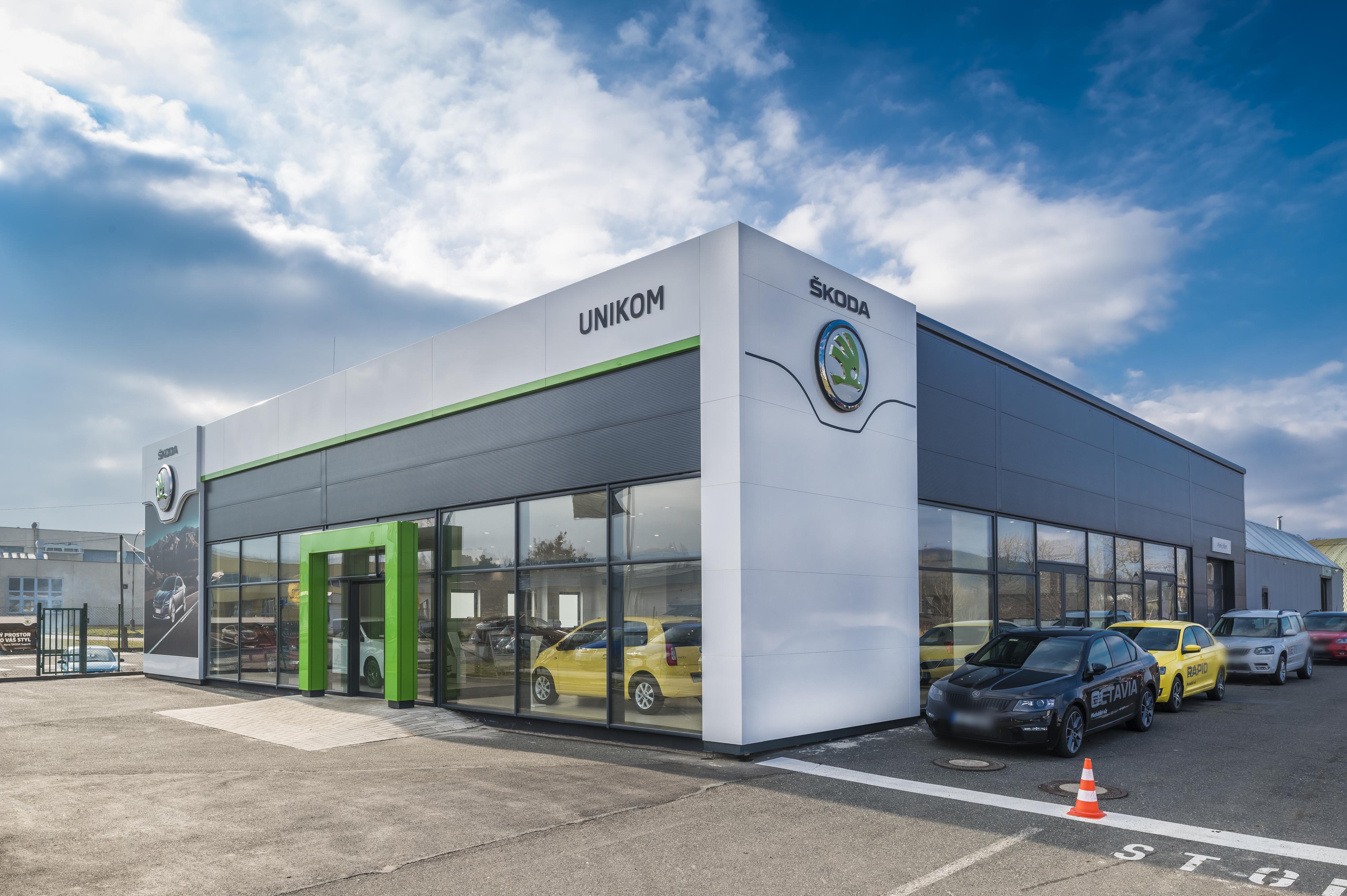 UNIKOM, a.s. - Autosalon Škoda
