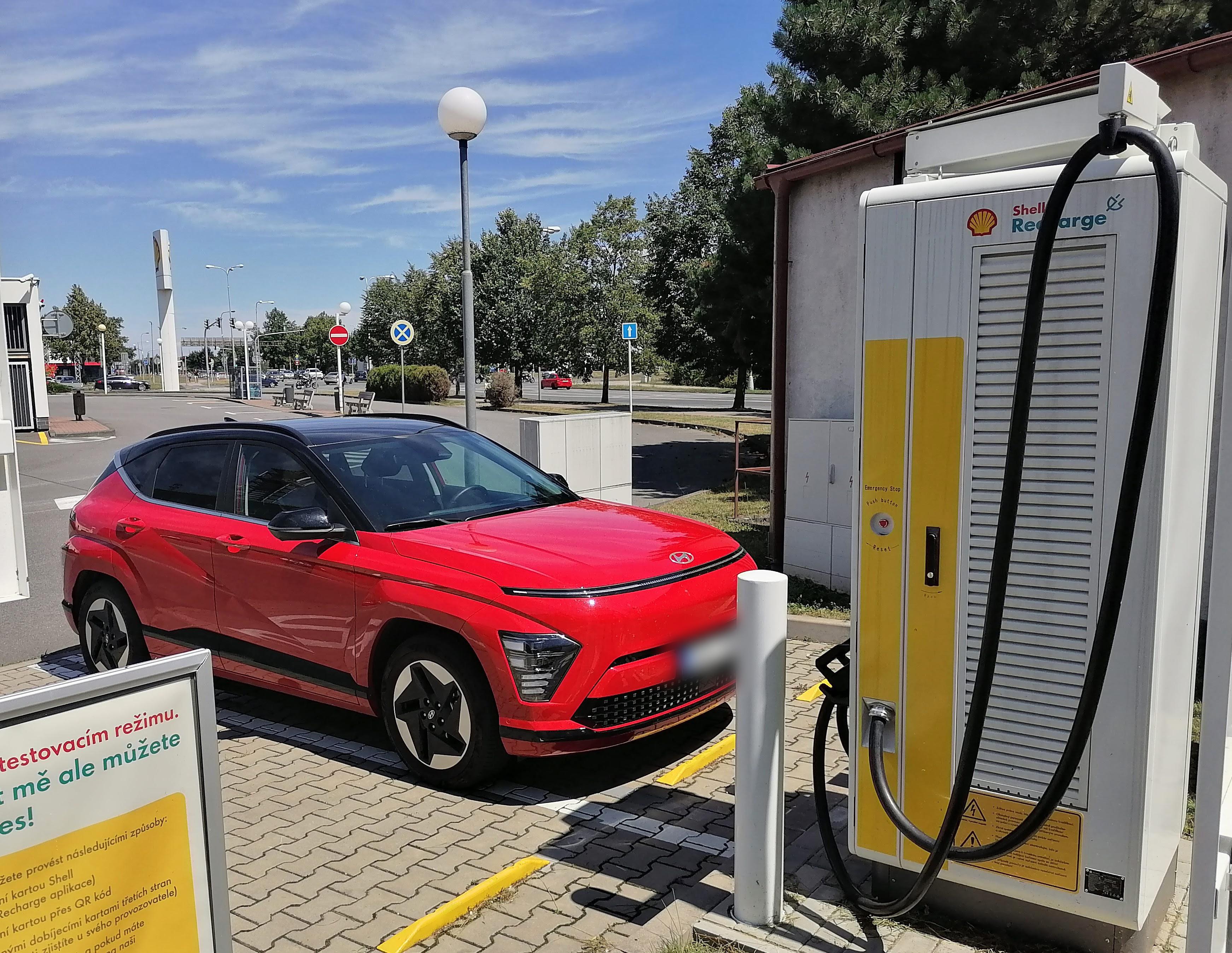 Nabíjecí stanice Shell foto 2