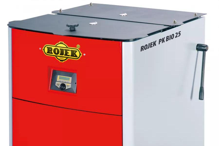 Kotle a kamna ROJEK a OPOP kusové dřevo a pelety