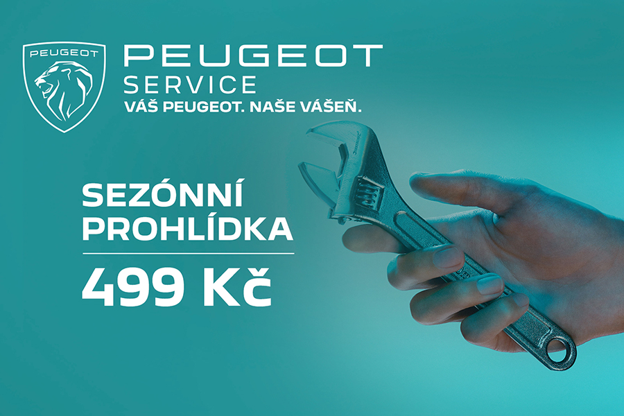 Servisní prohlídka za 499,- Kč