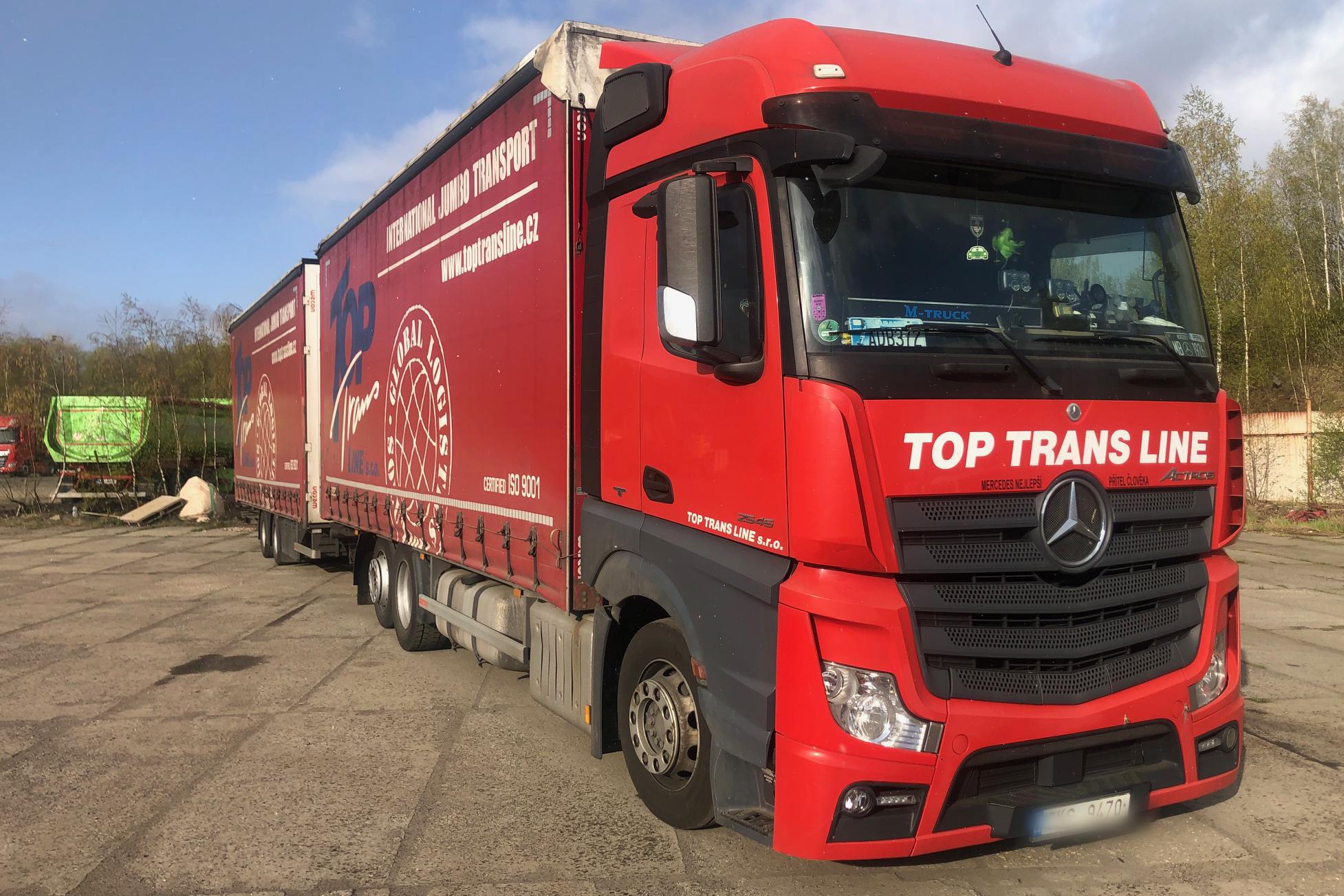 Kamionová doprava TOP TRANS LINE s.r.o.