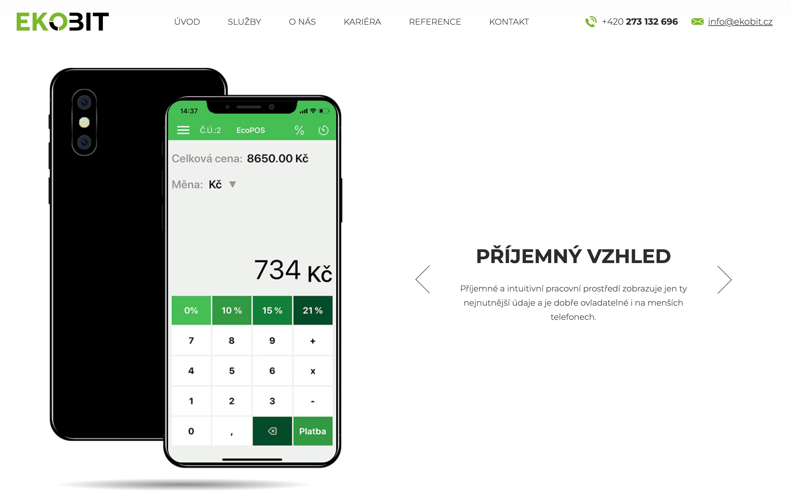 EcoPOS - iOS pokladní systém foto 2