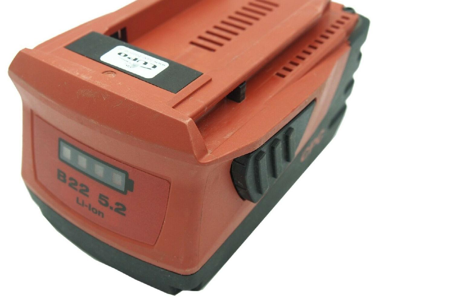 Repasování baterie Hilti B22 5,0Ah Li-ion