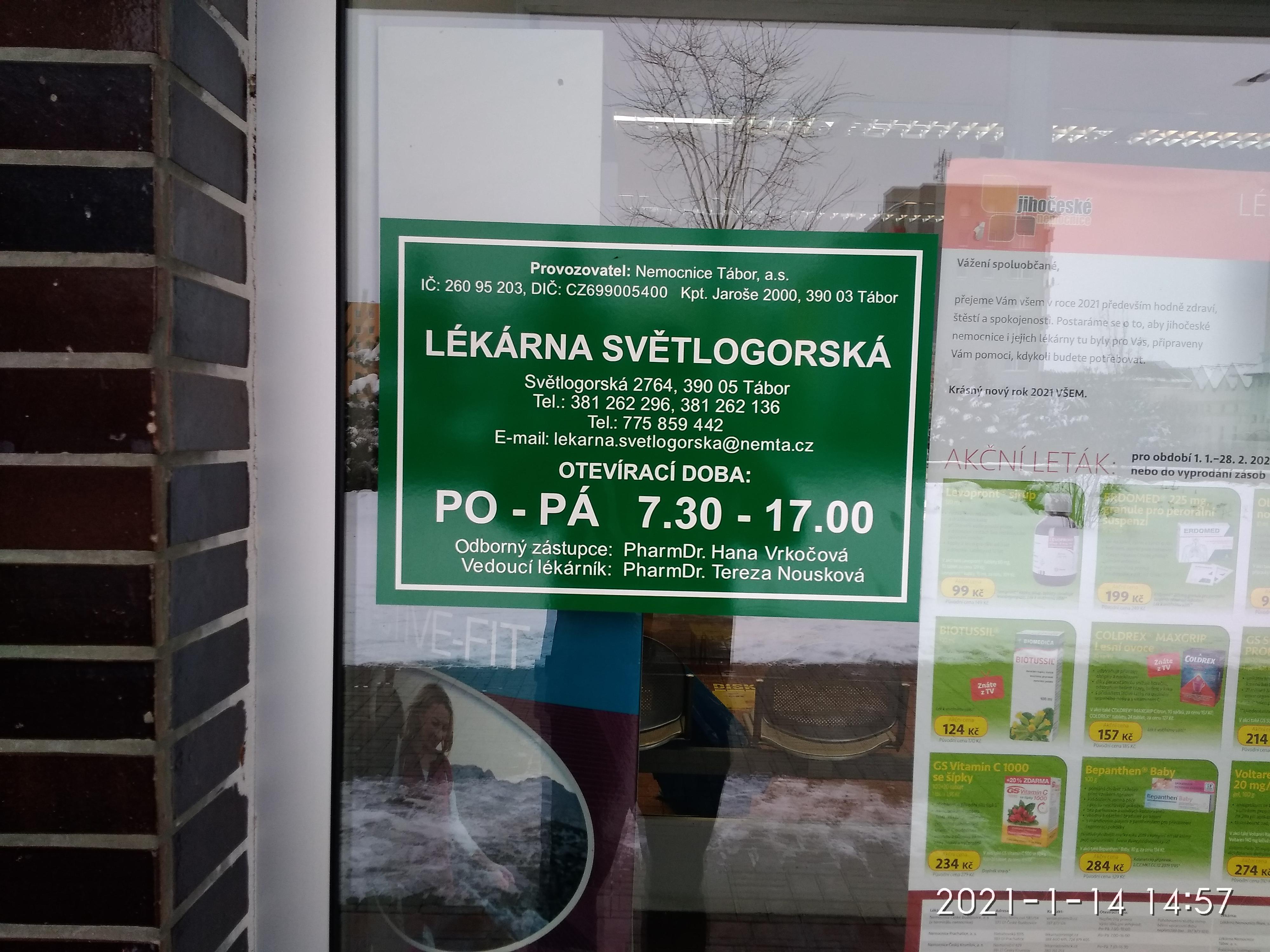 Lékárna Světlogorská foto 2