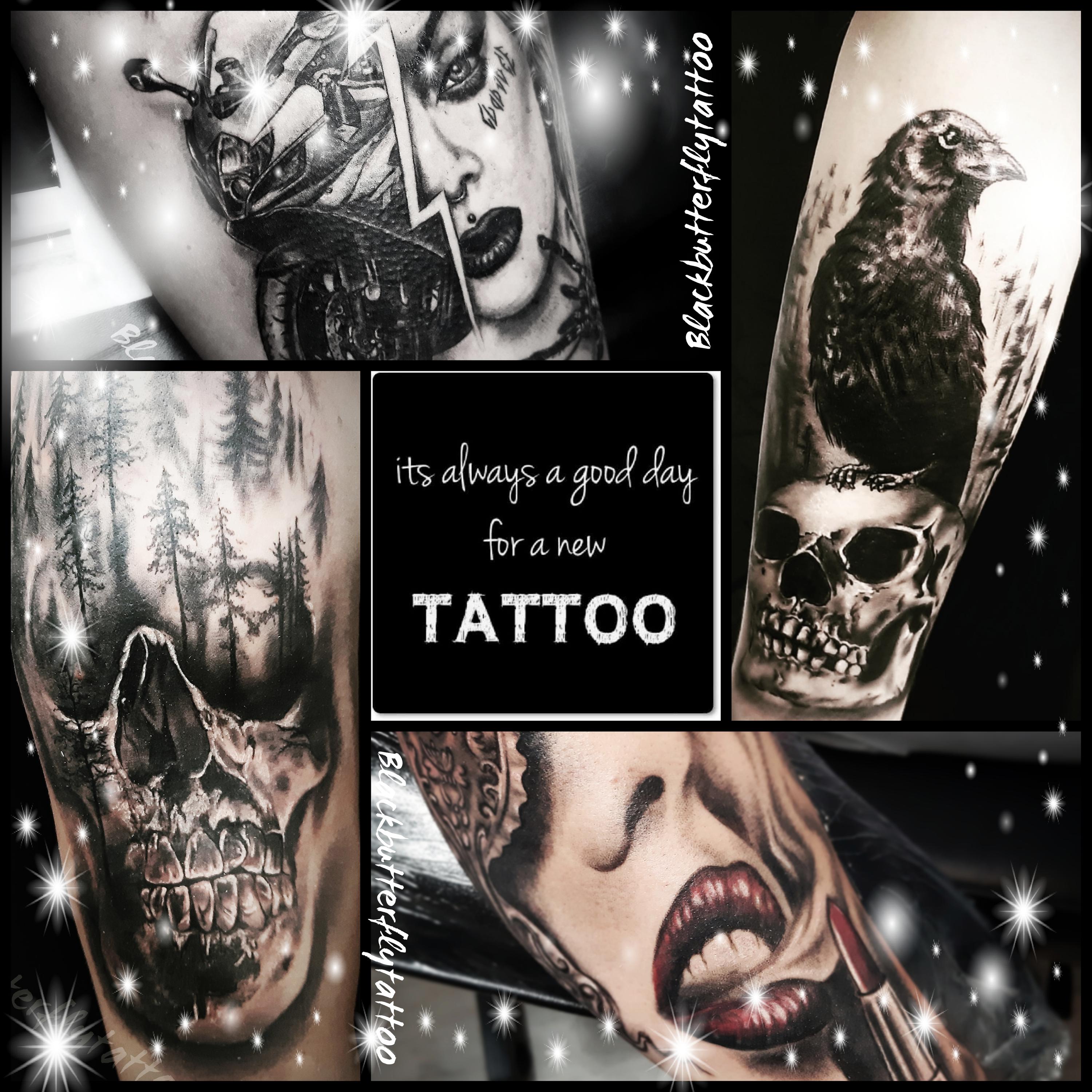 Blackbutterflytattoo foto 2