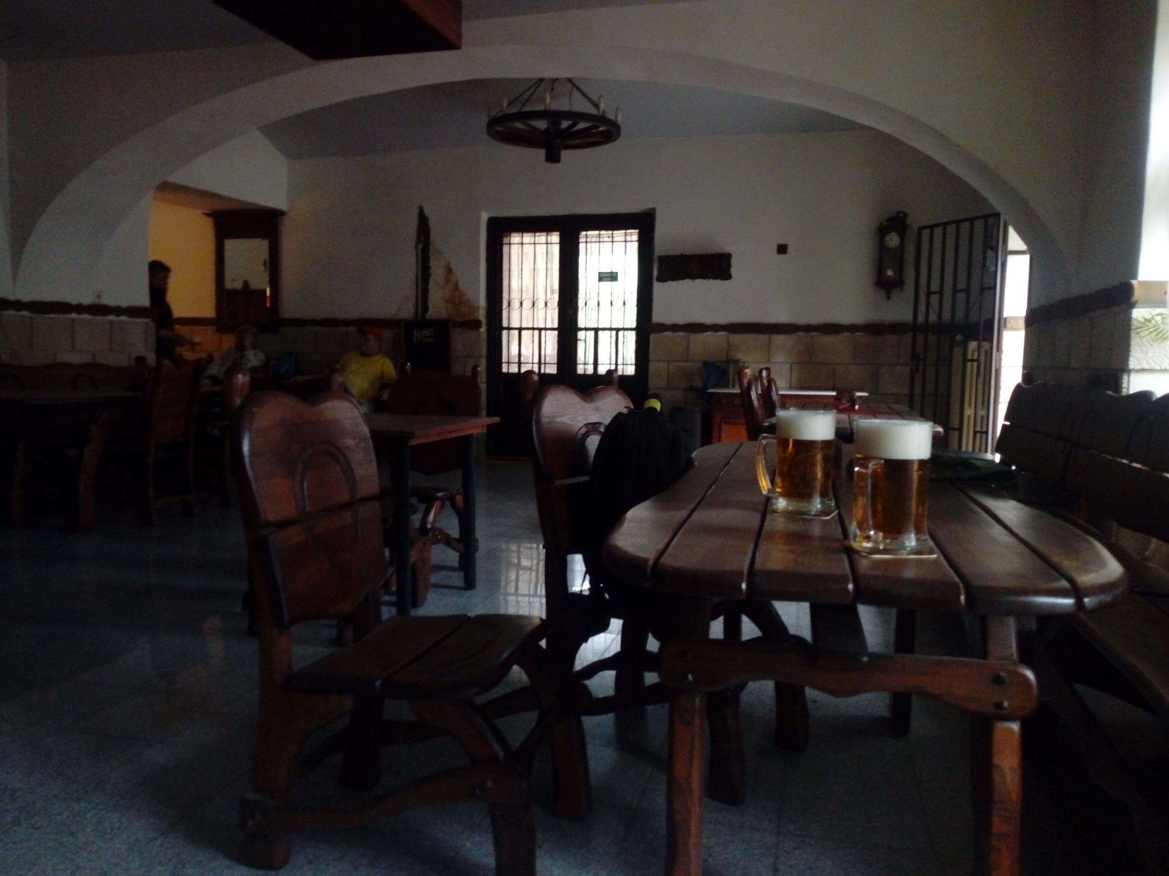 Pivnice hotelu Slánka