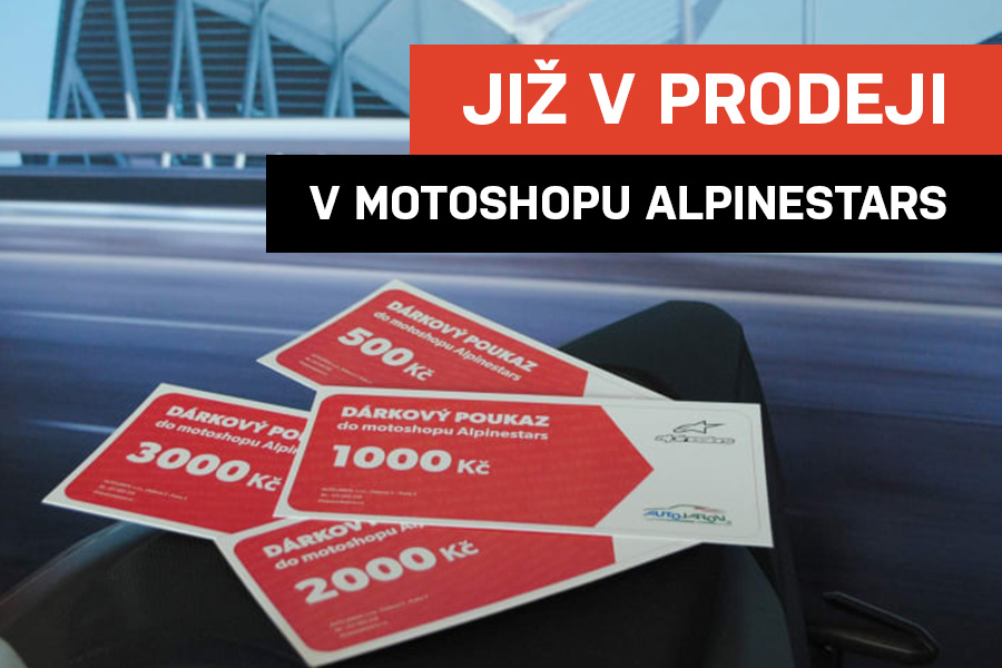 Dárkové poukazy Alpinestars
