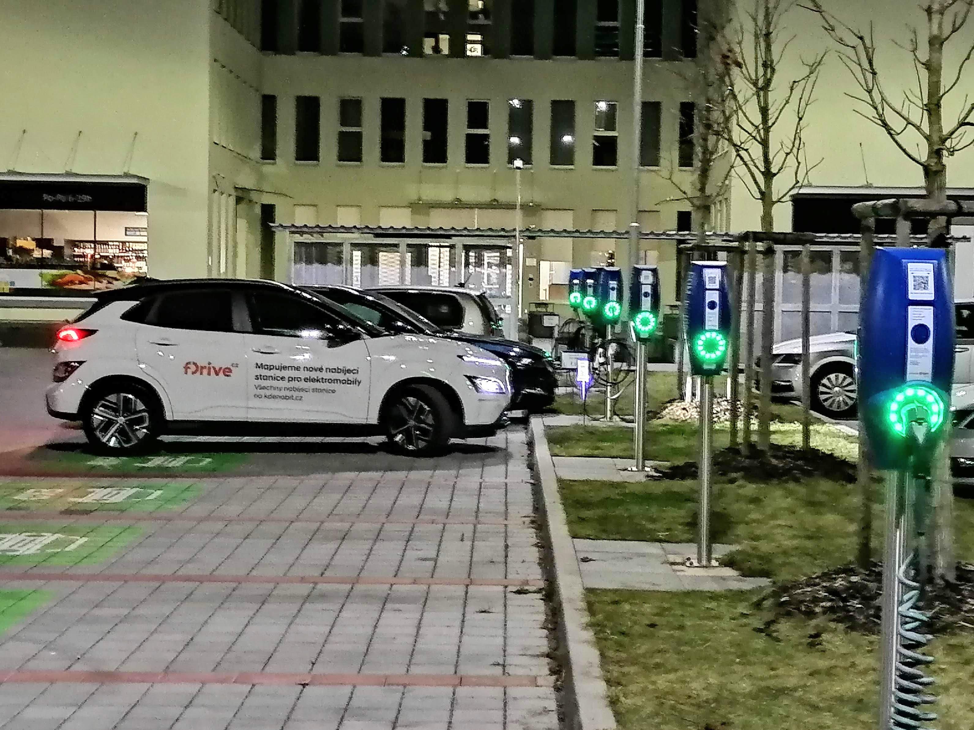 Nabíjecí stanice E.ON