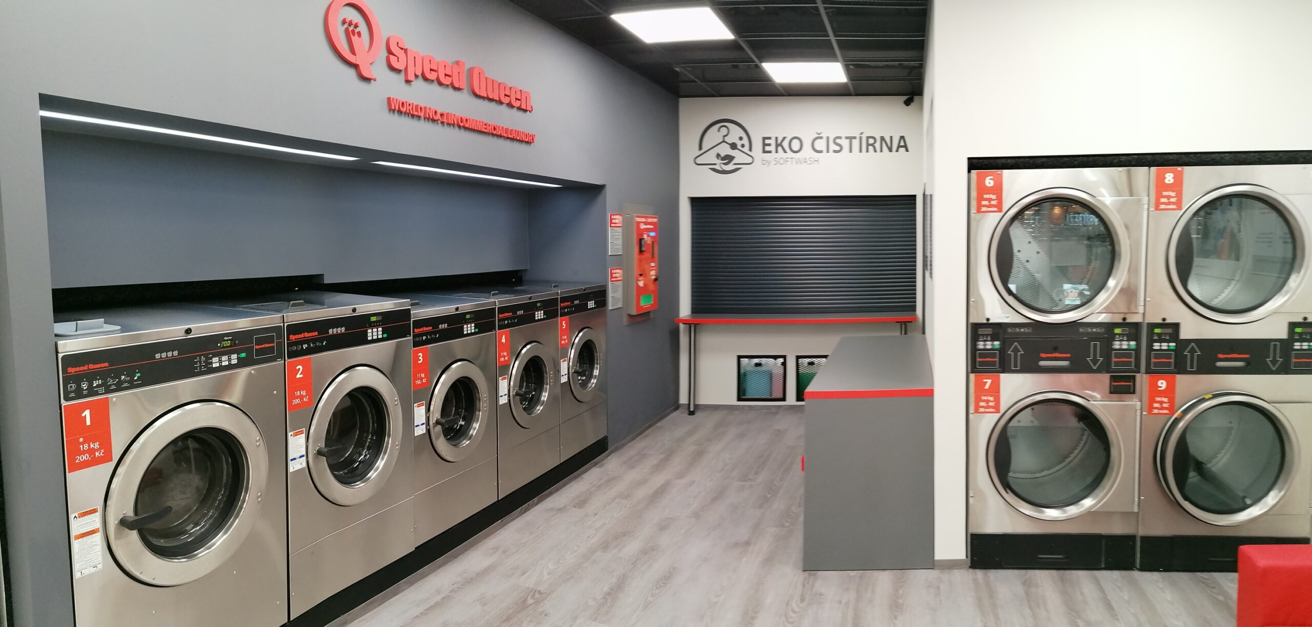 Samoobslužná prádelna Speed Queen a Eko čistírna by Softwash foto 2