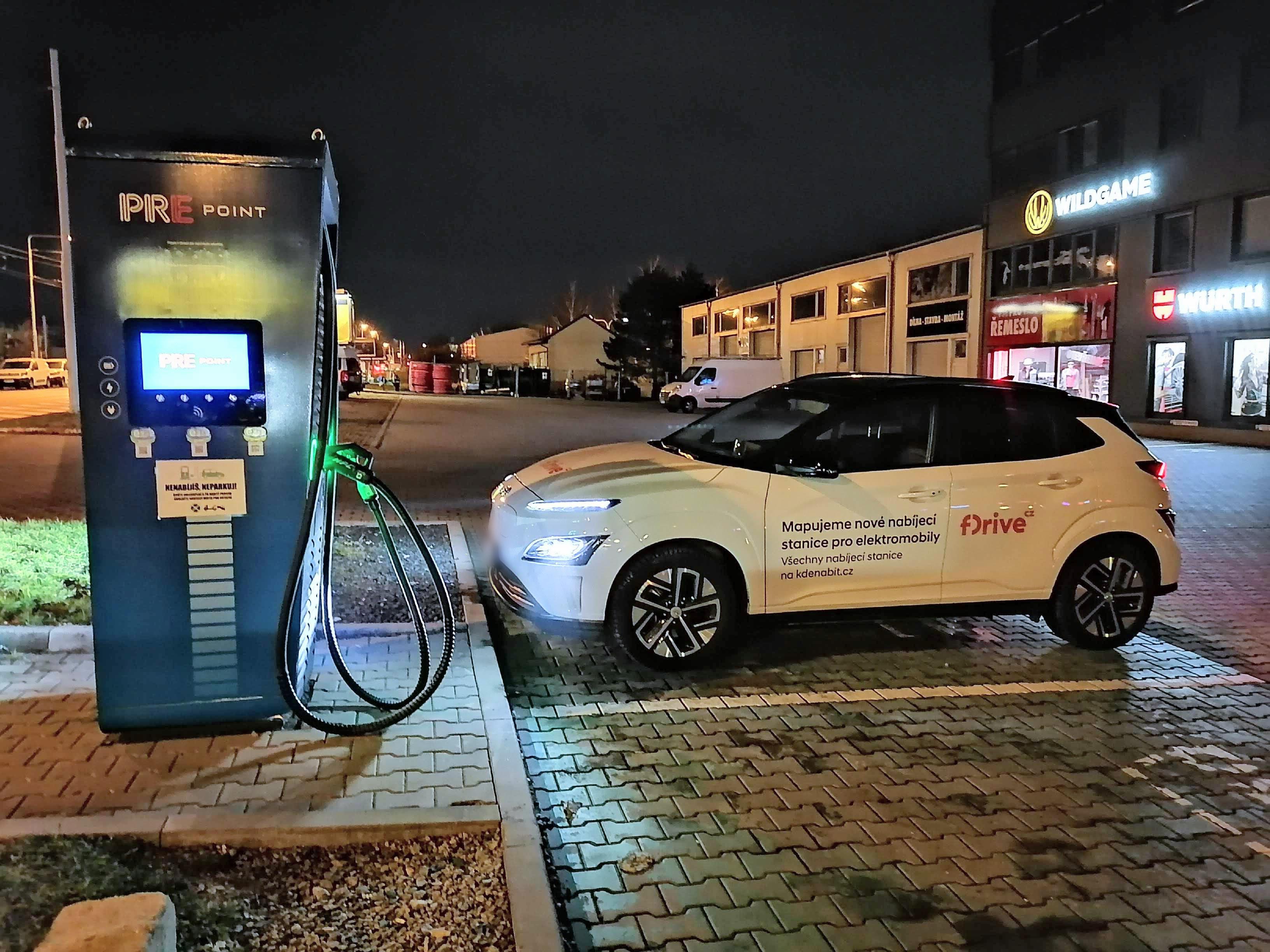 PREpoint - nabíjecí stanice PRE