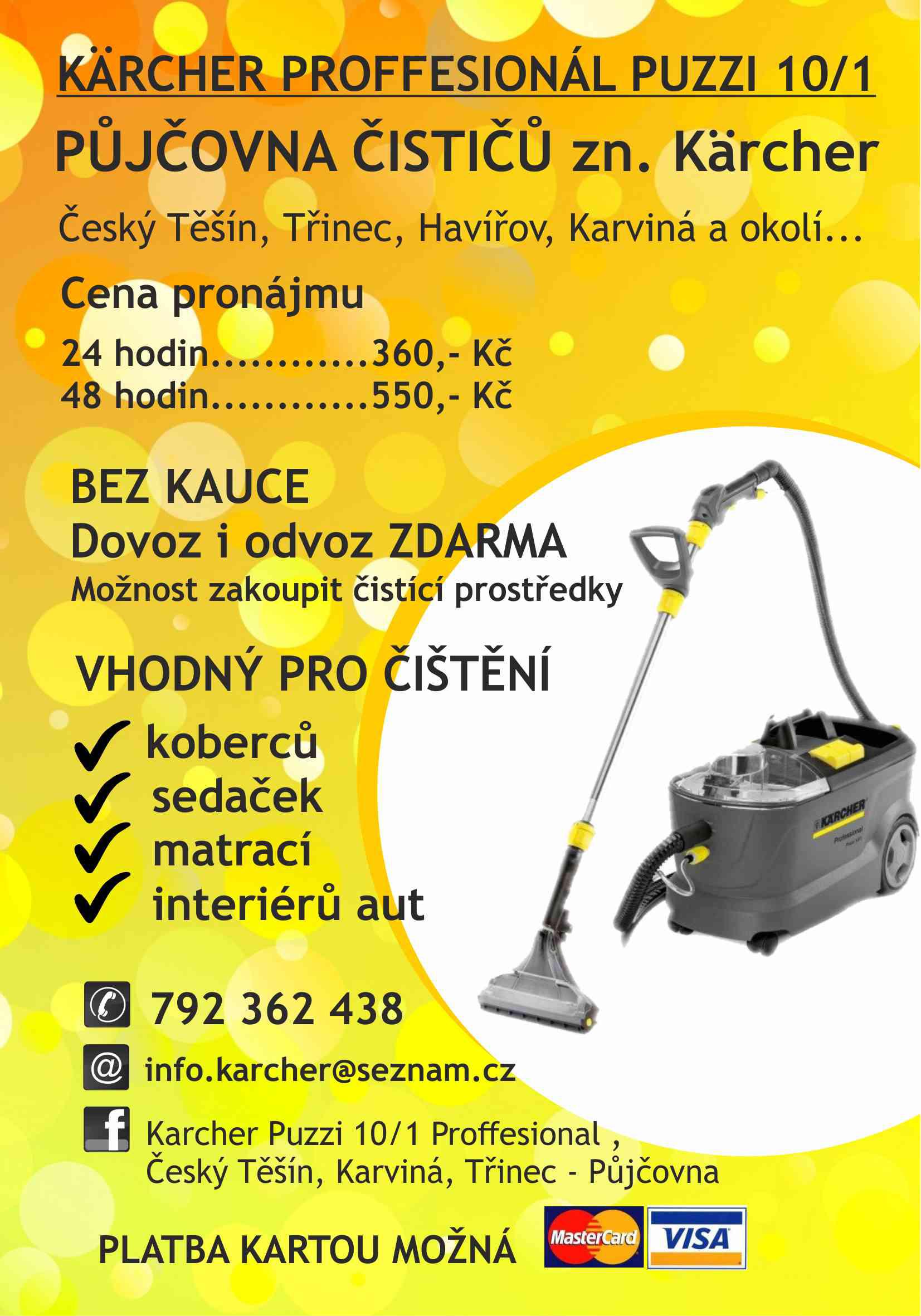 Karcher puzzi 10/1 - Půjčovna čistících strojů Karcher foto 3