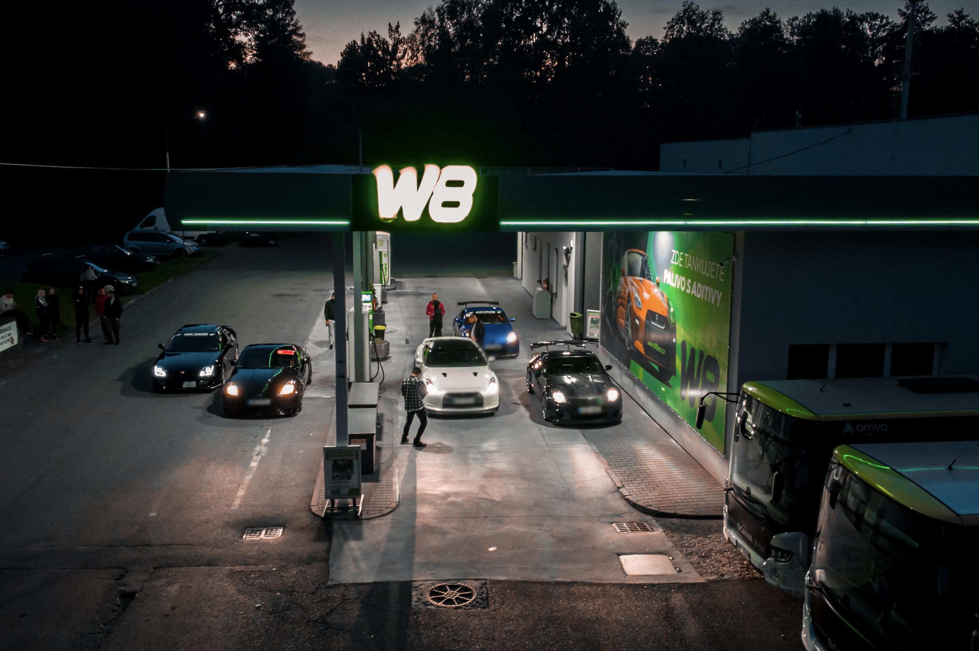 W8 Čerpací stanice