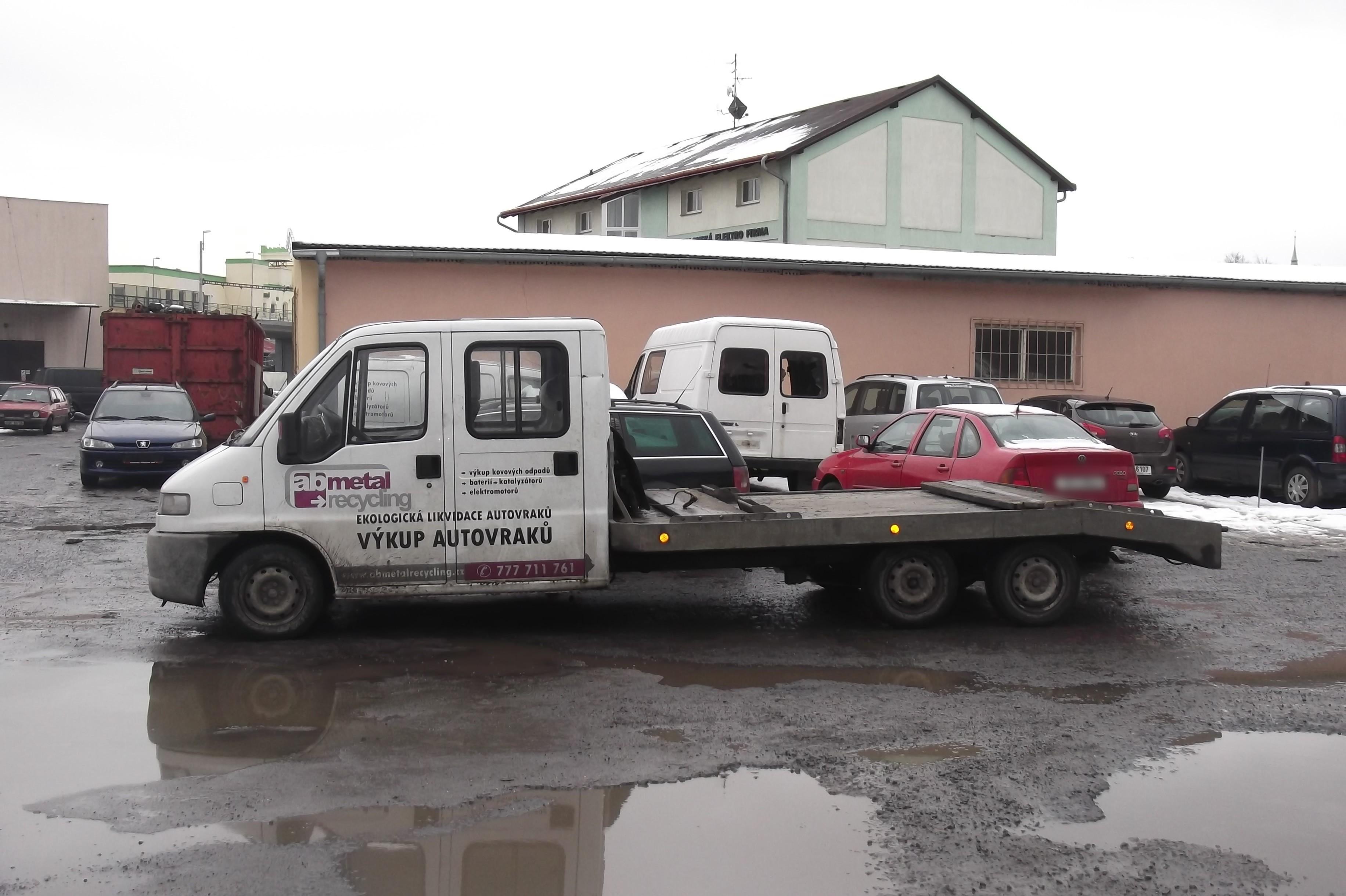 Ekologická likvidace vozidel AB Metal Recycling, s.r.o.