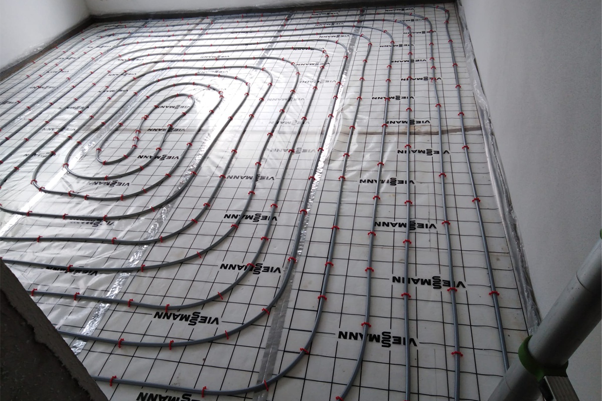 Podlahové vytápění PVP