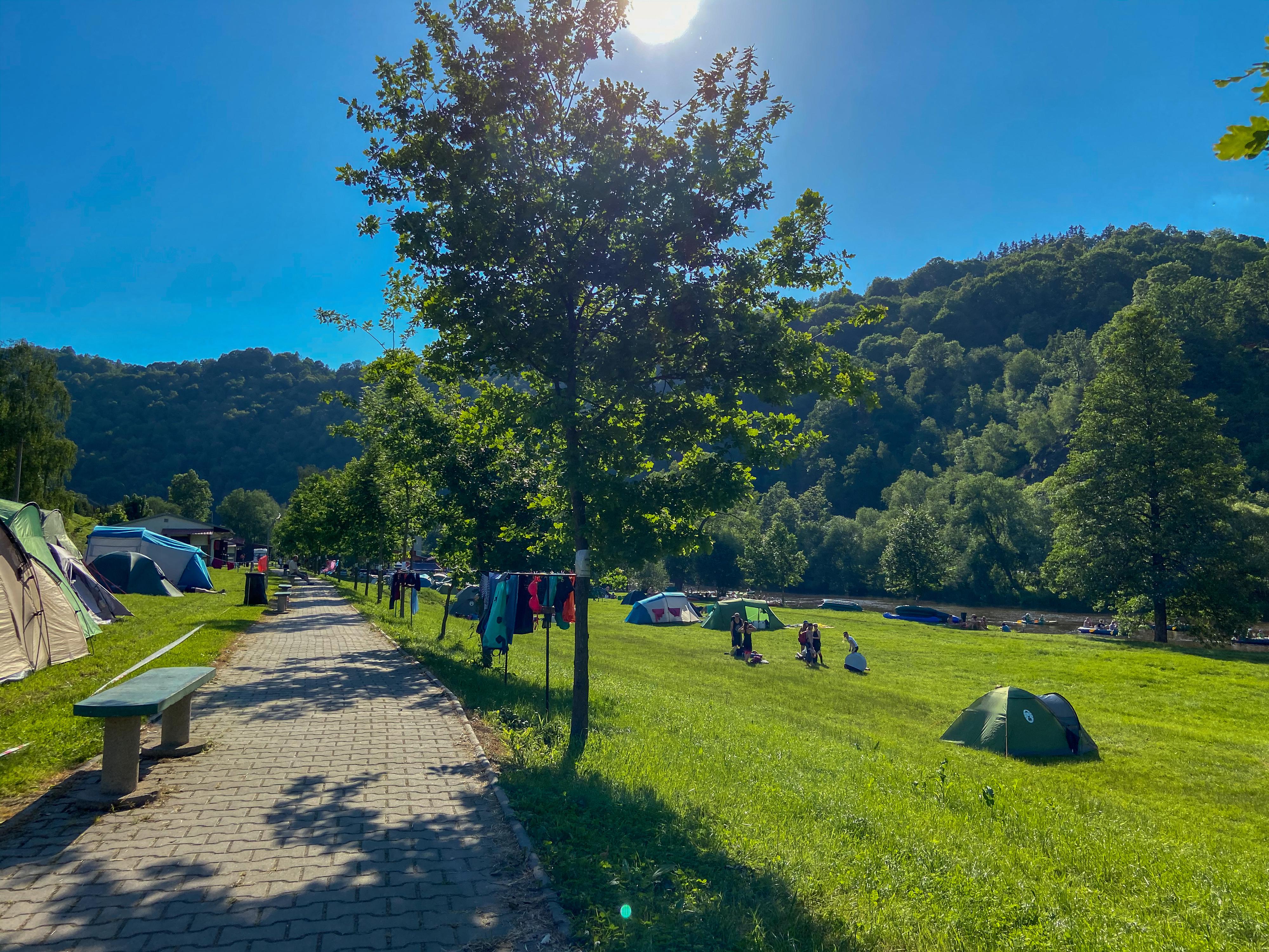 Kemp Nové Spolí Český Krumlov - občerstvení foto 4