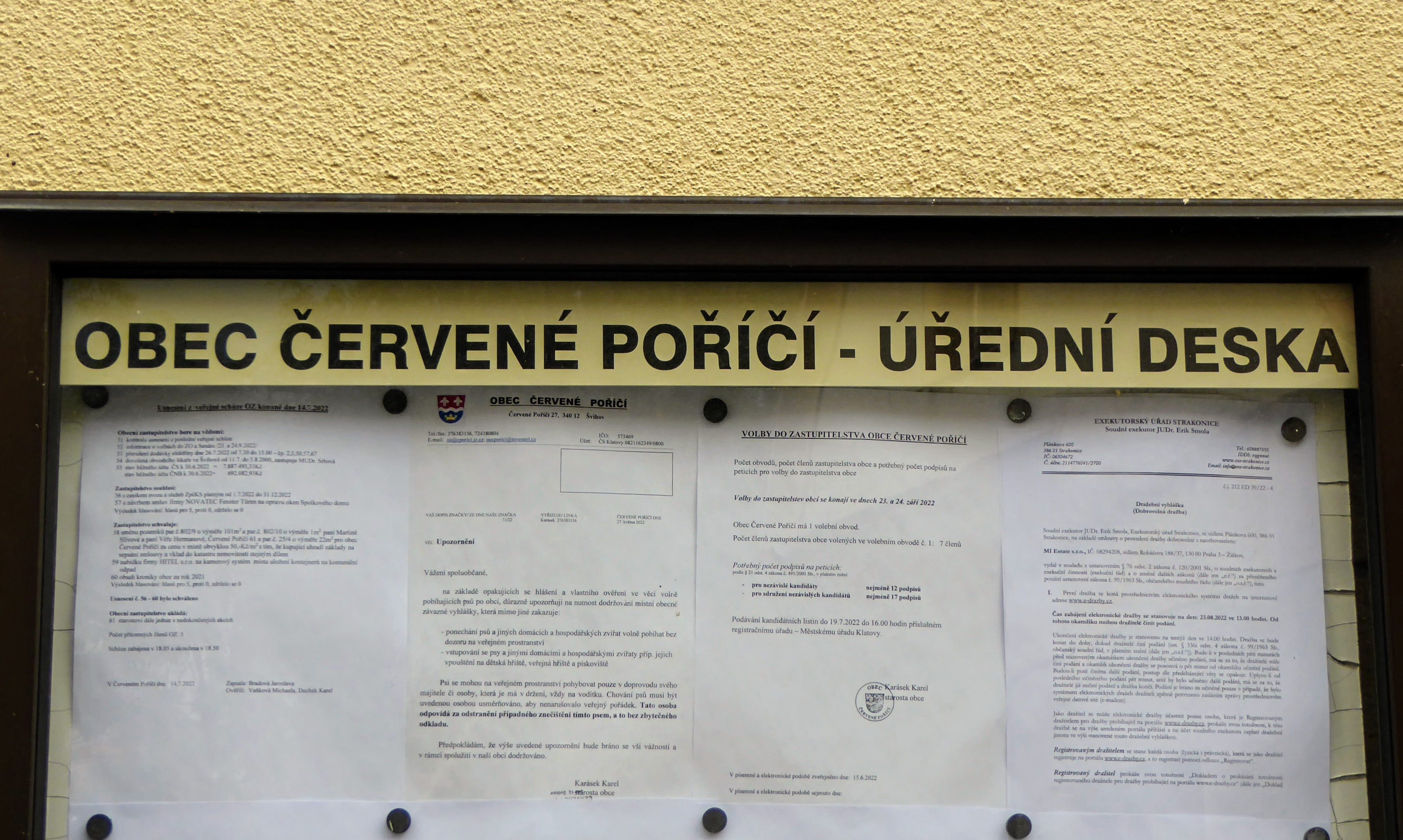 Červené Poříčí - obecní úřad foto 3