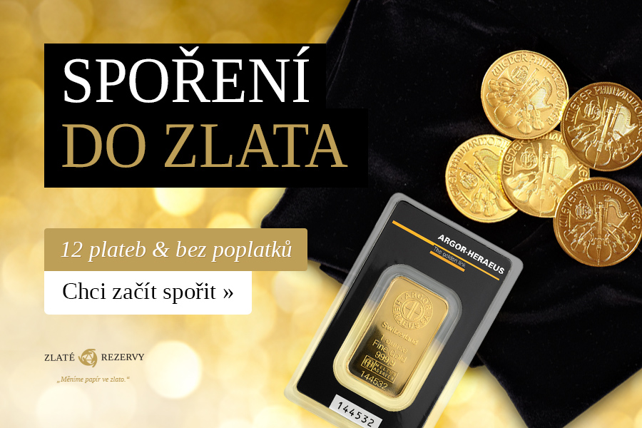 Spoření do zlata bez poplatků