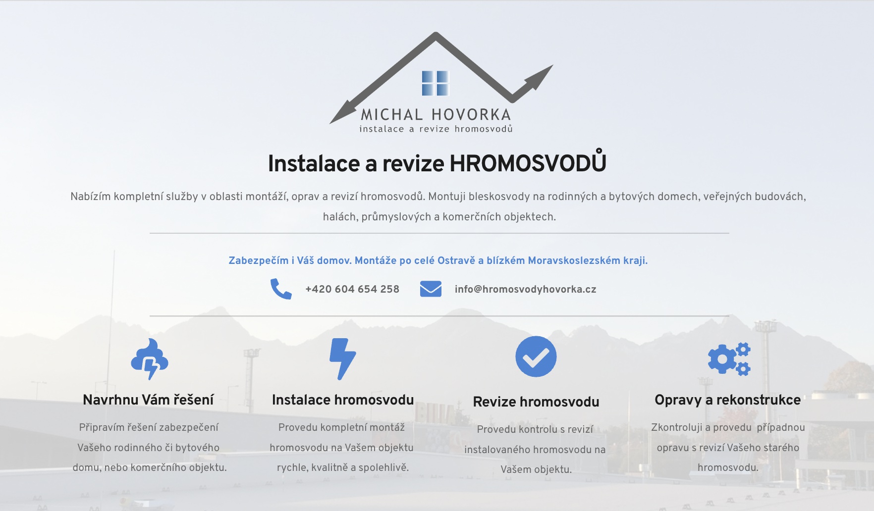 Michal Hovorka - Hromosvody foto 2