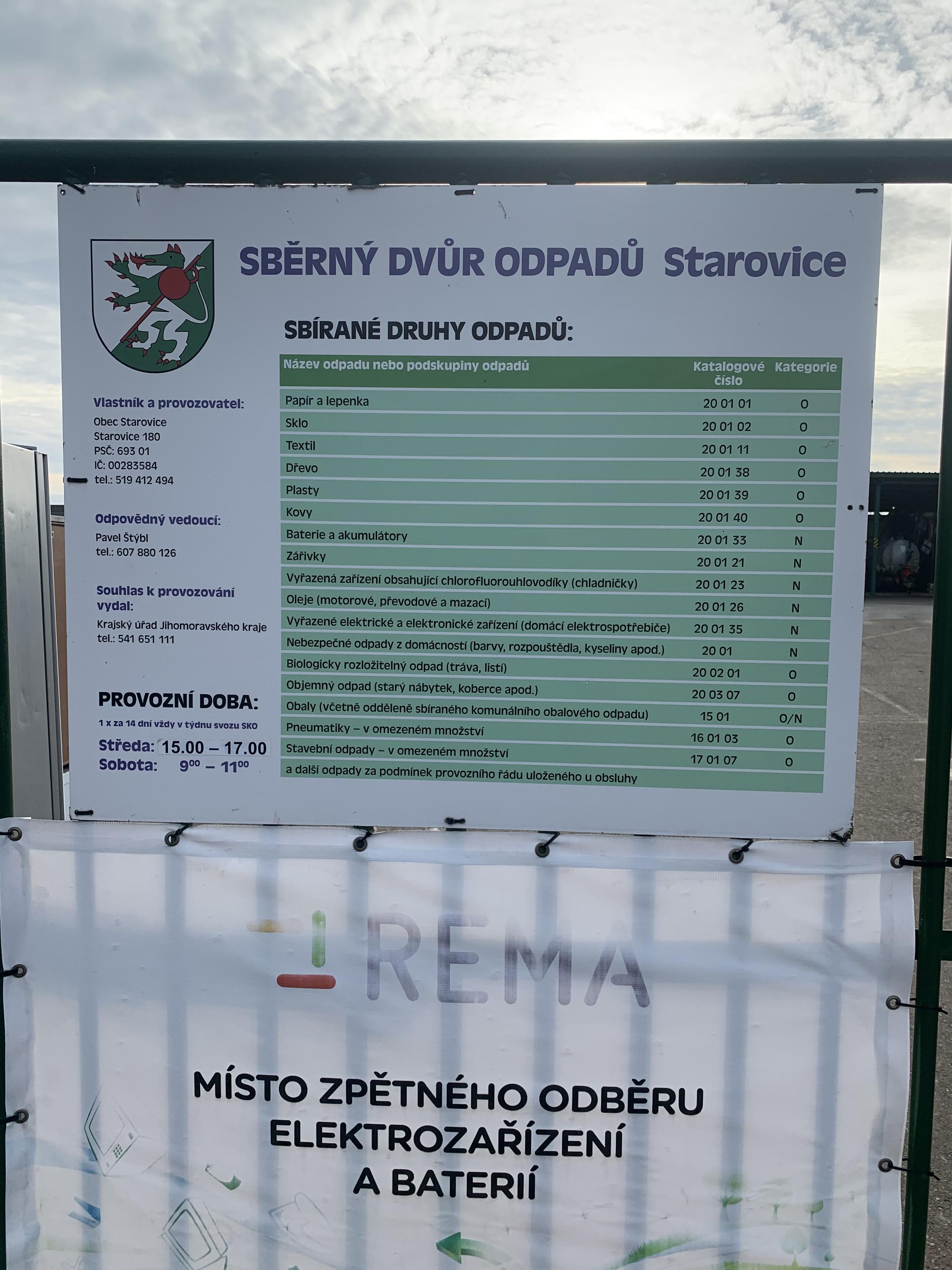 Sběřný dvůr Starovice foto 2
