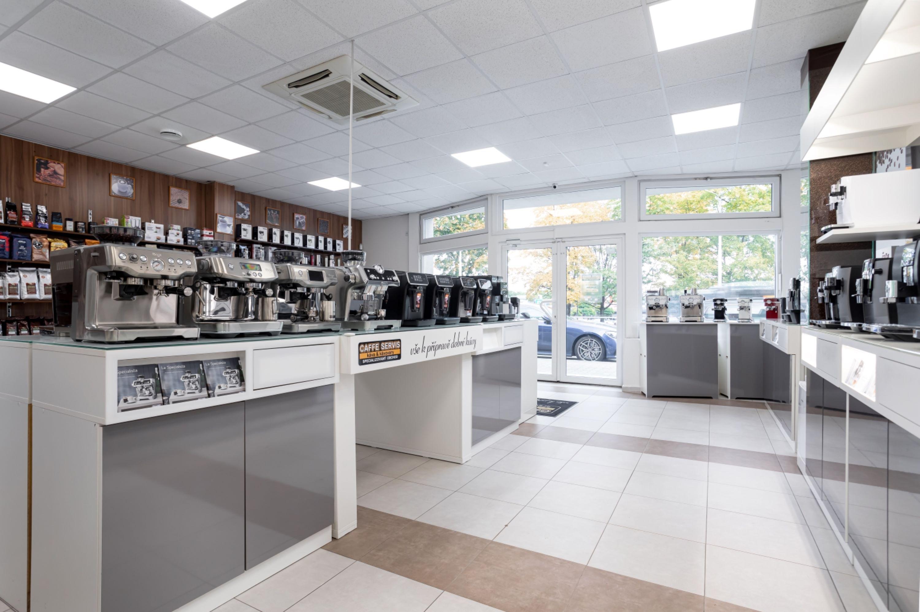 CAFFE SERVIS, káva & kávovary, specializovaný obchod
