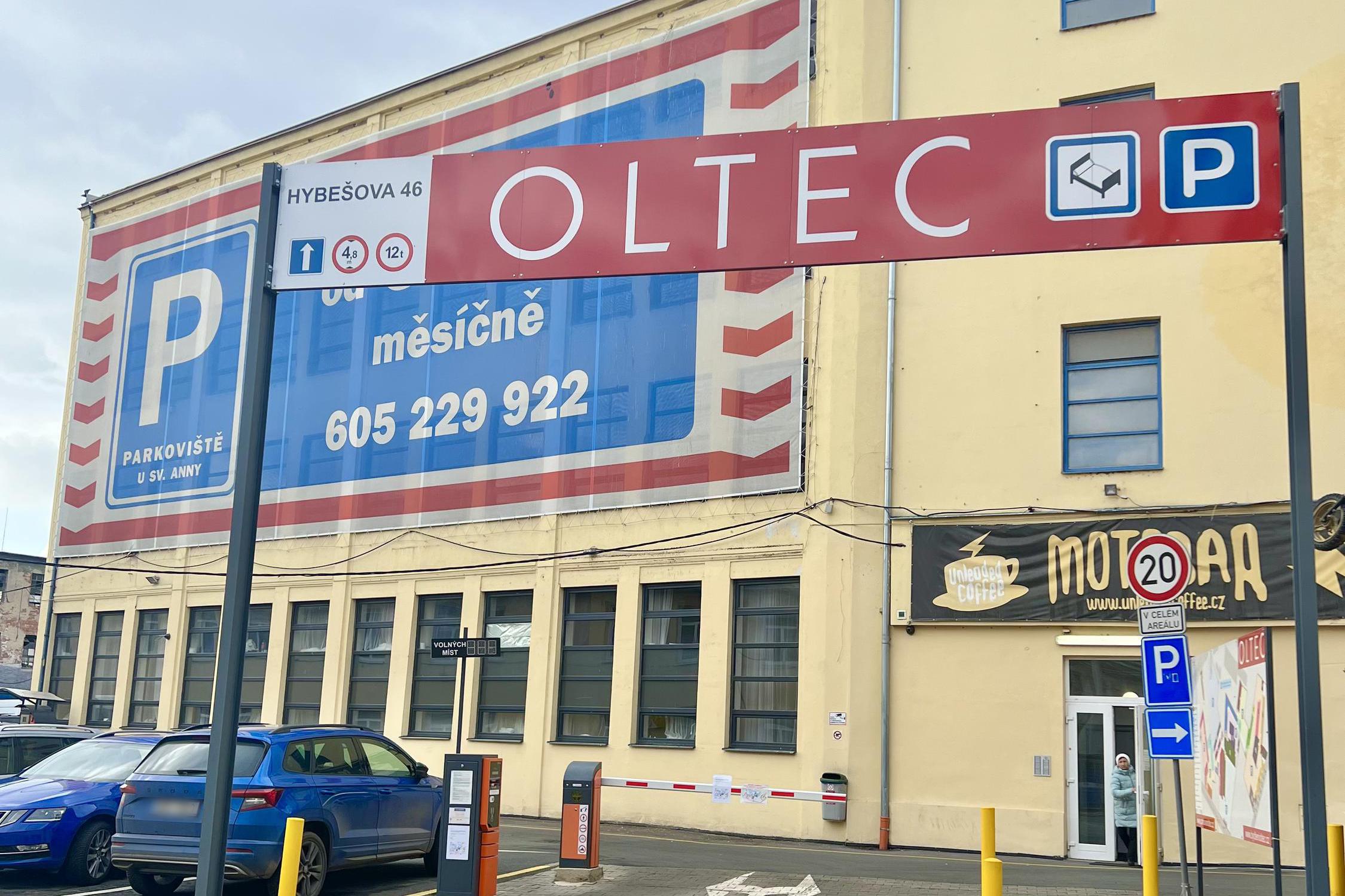 Parkoviště u svaté Anny