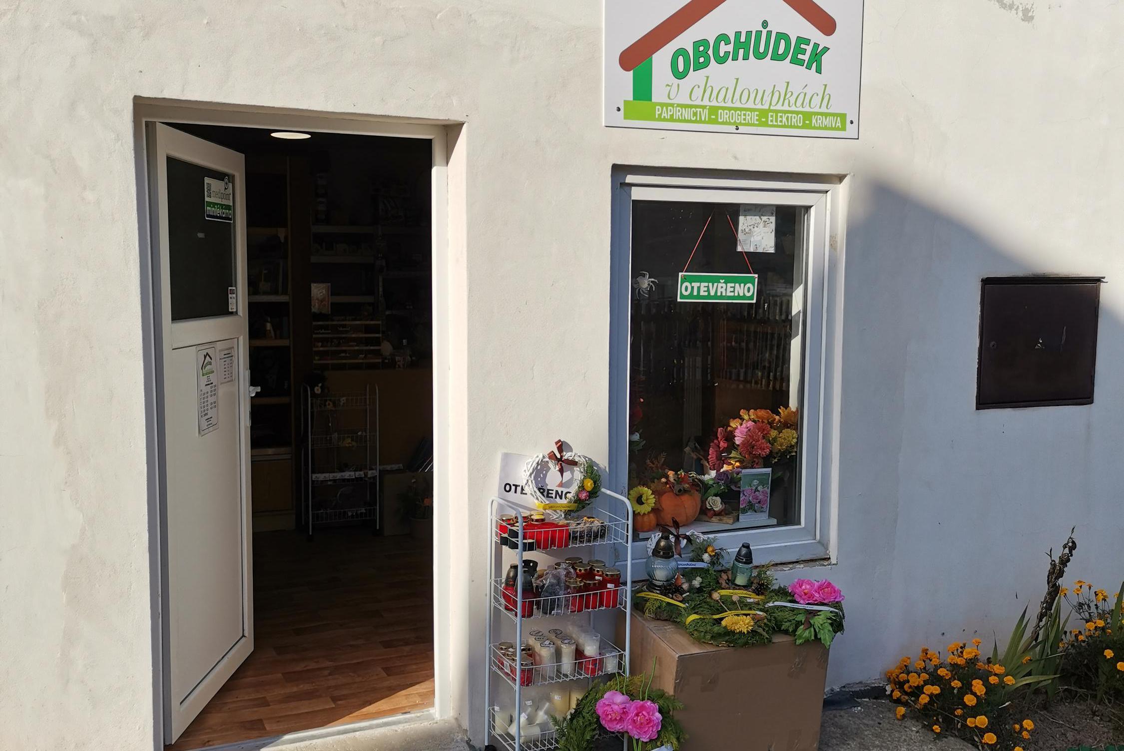 Obchůdek v chaloupkách