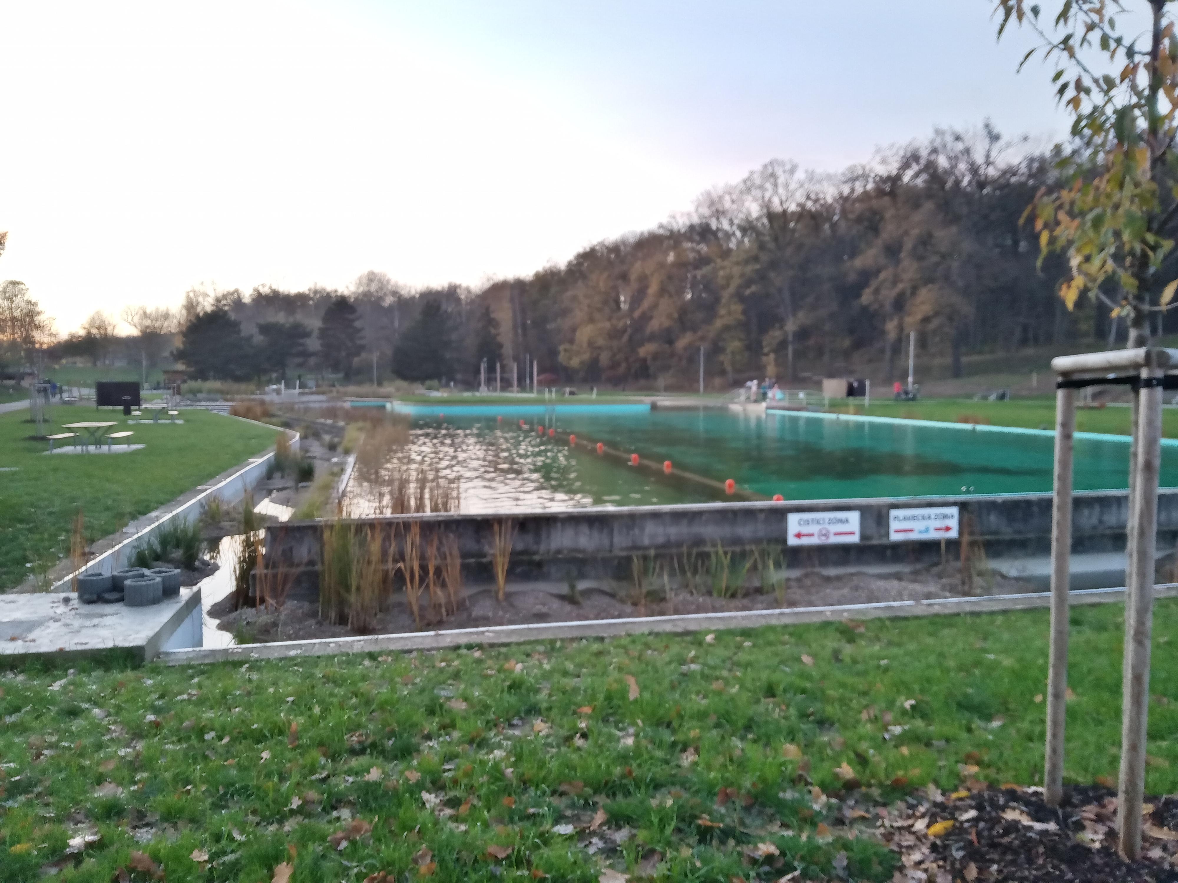 Přírodní koupací biotop Kosmonosy