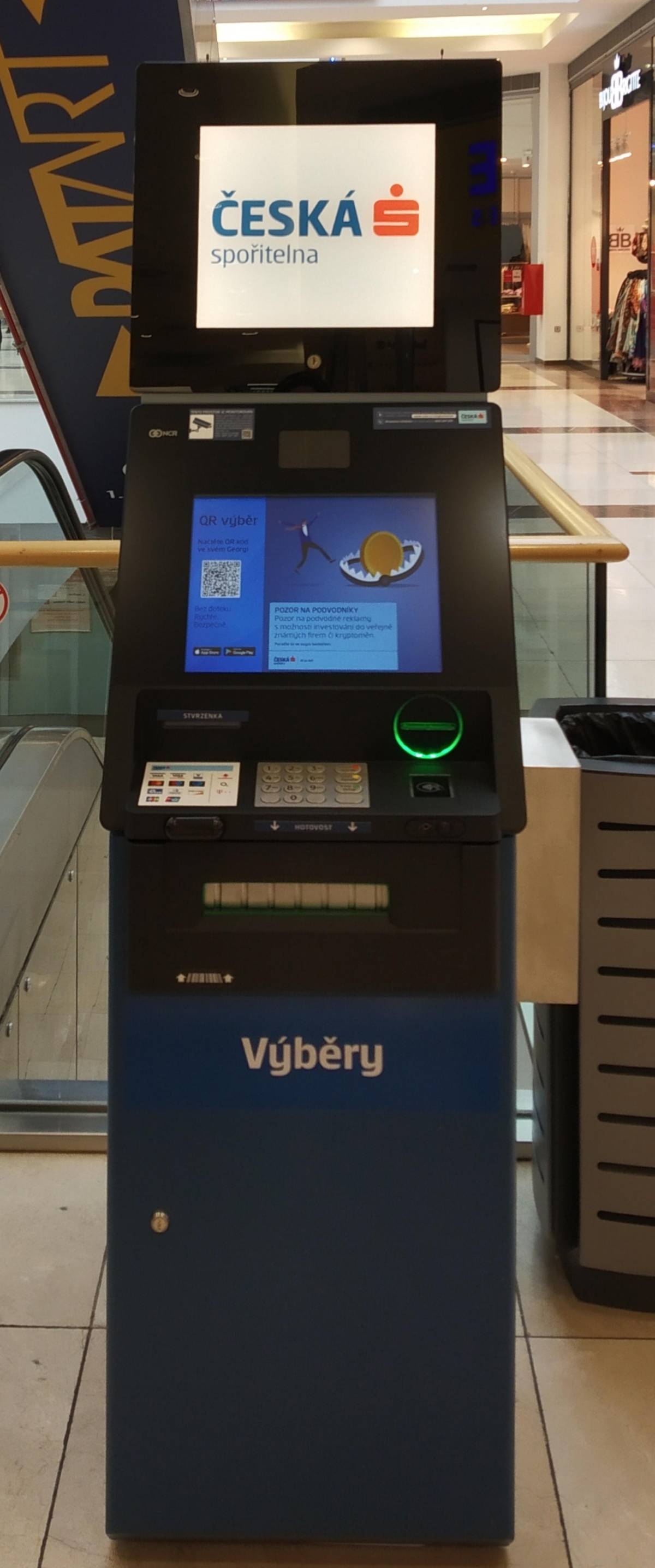 Bankomat České spořitelny foto 2
