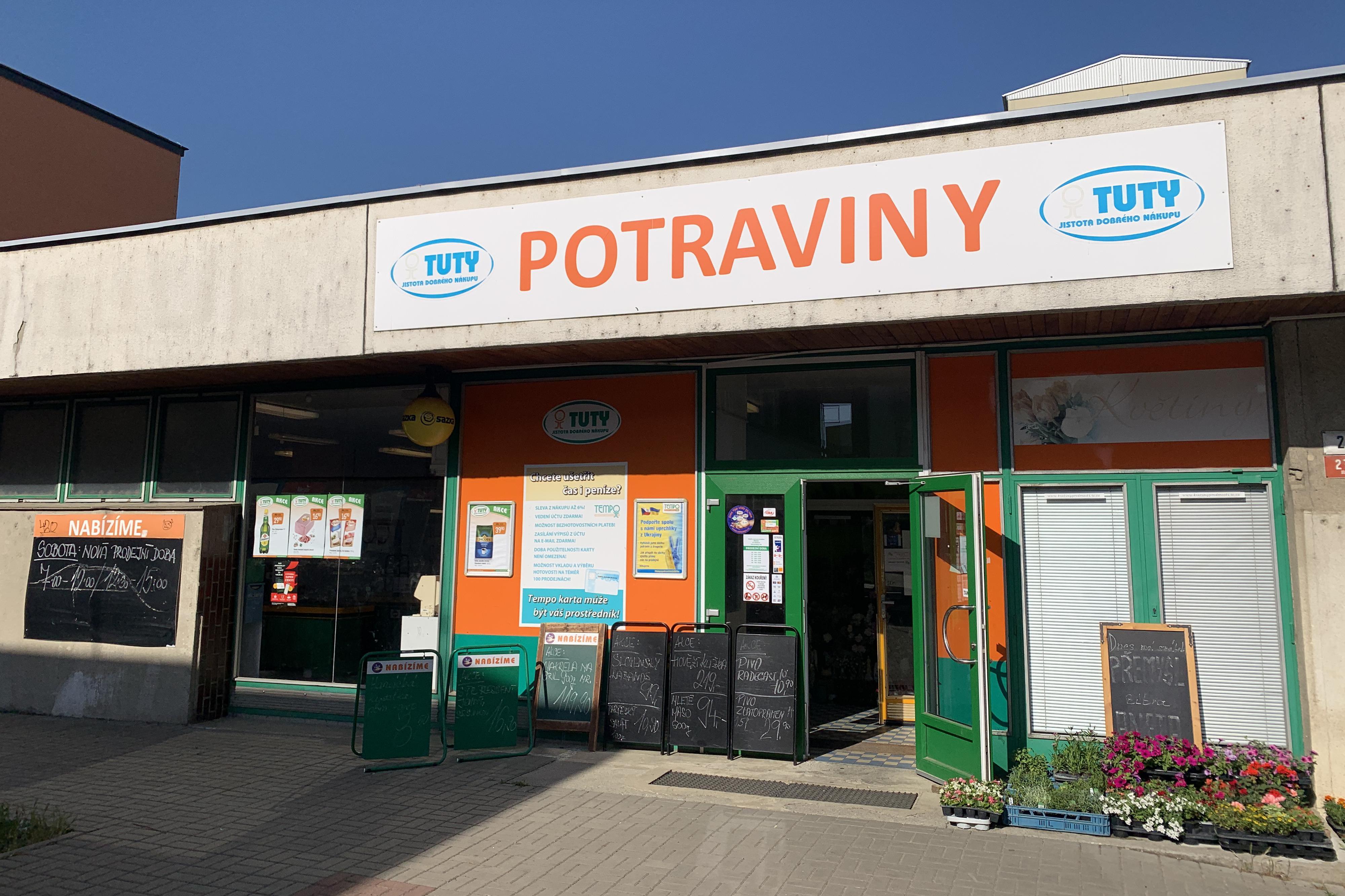 TEMPO, obchodní družstvo TUTY