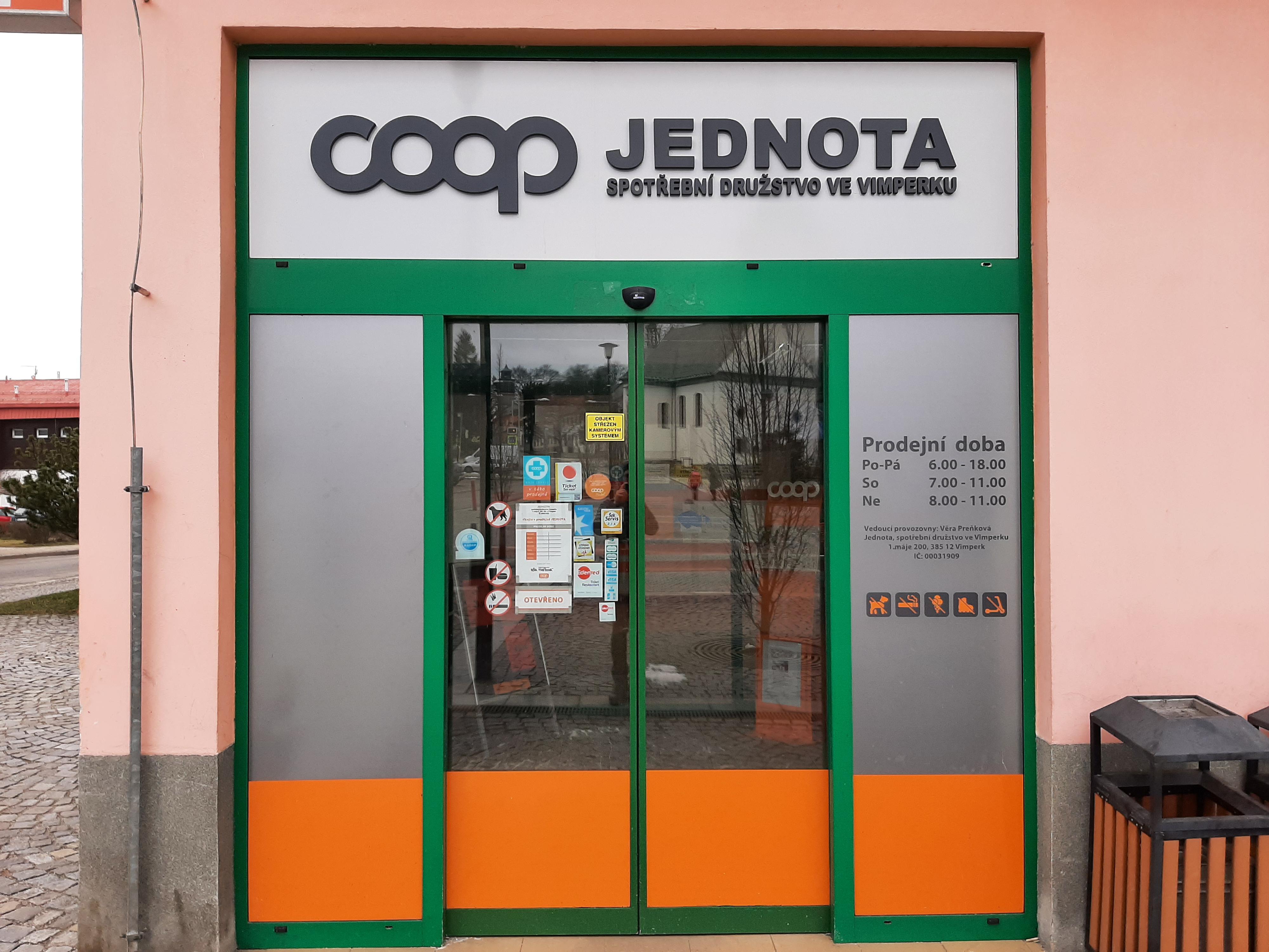 Jednota, spotřební družstvo ve Vimperku - COOP - TIP foto 5