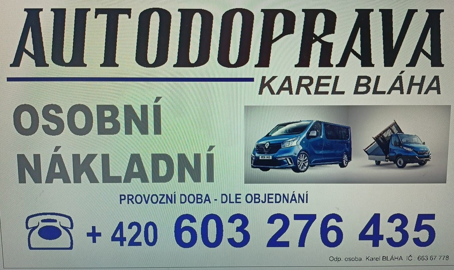 Autodoprava Karel Bláha foto 2